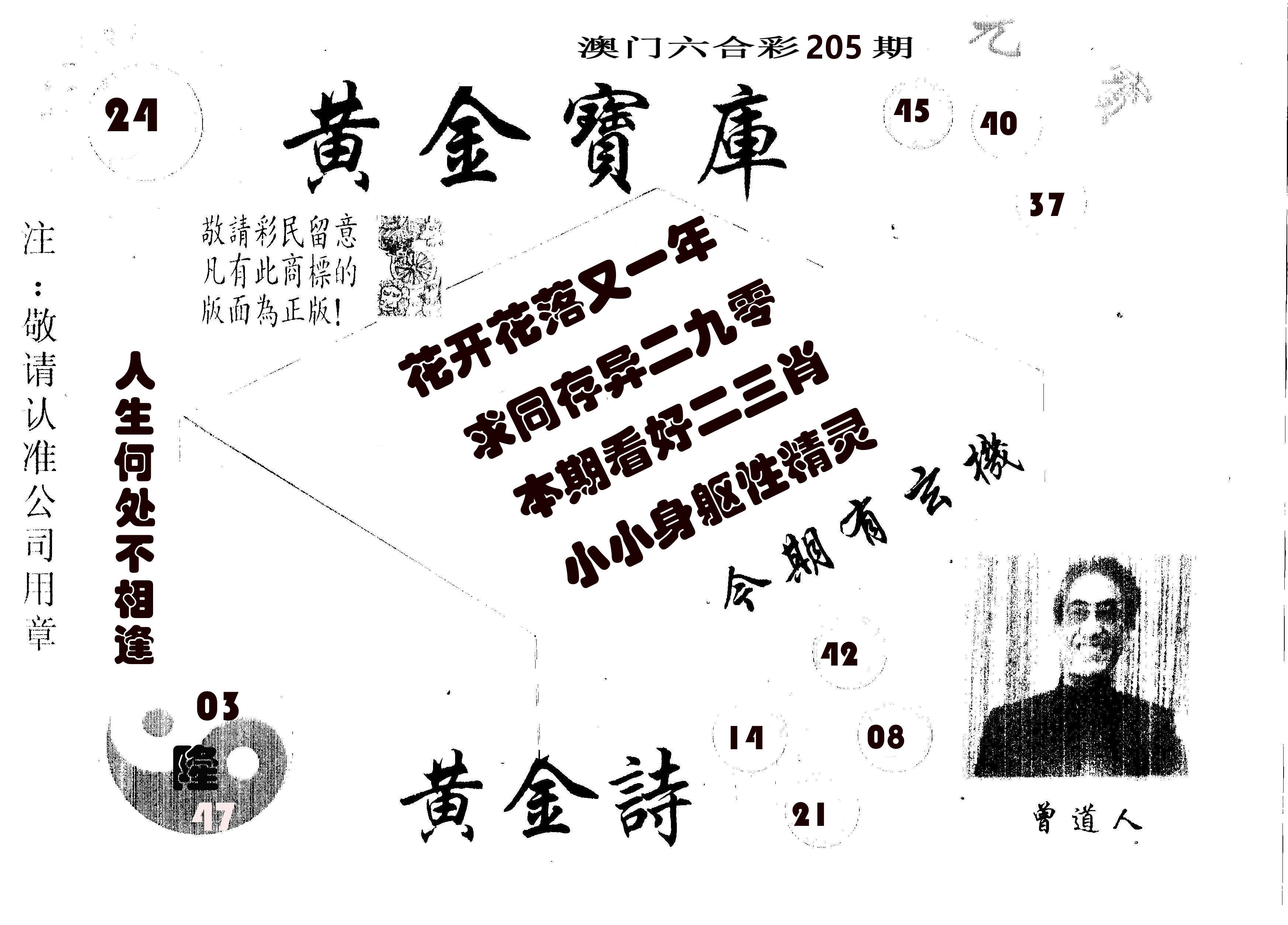 黄金宝库 第205期