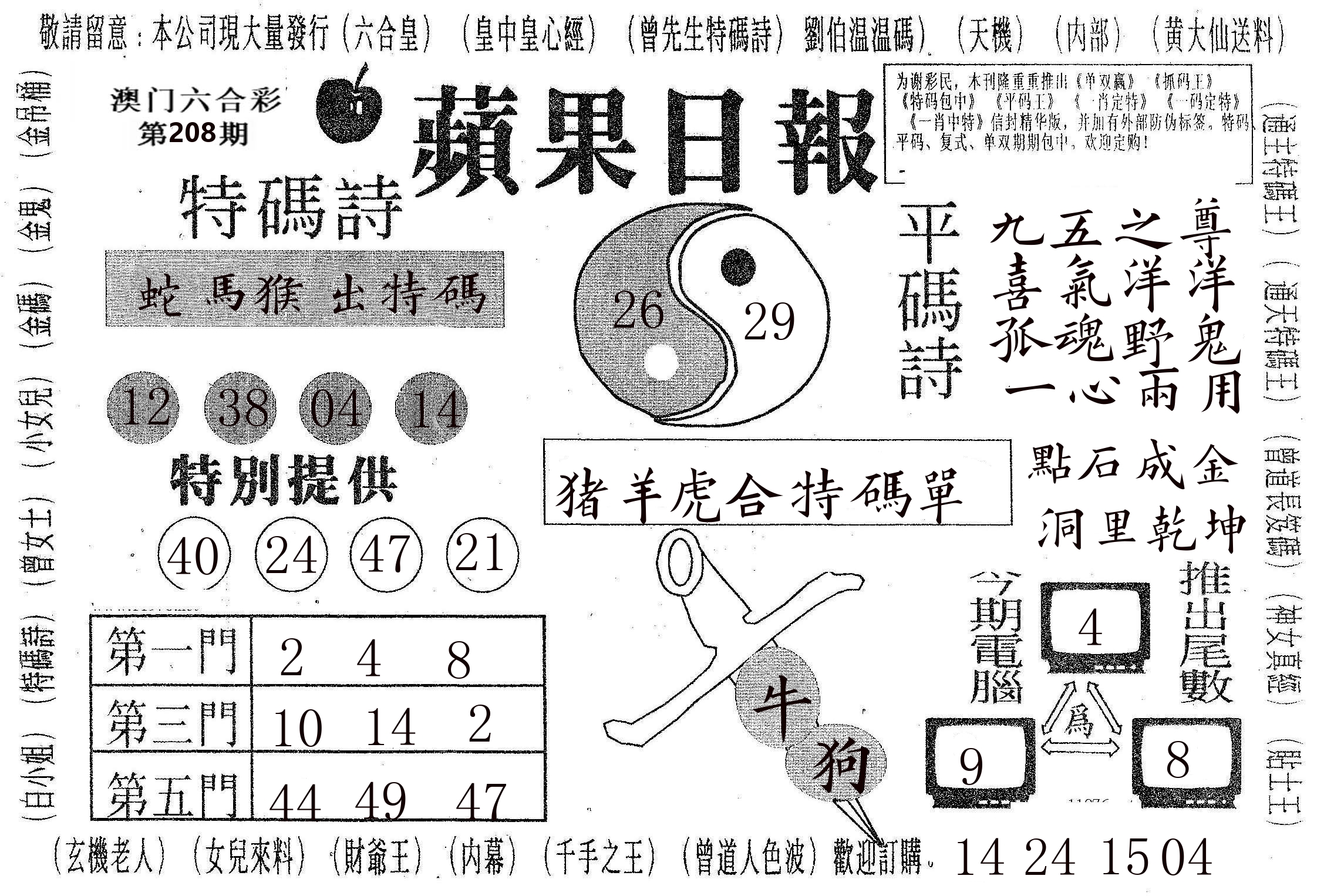 新苹果日报 第208期