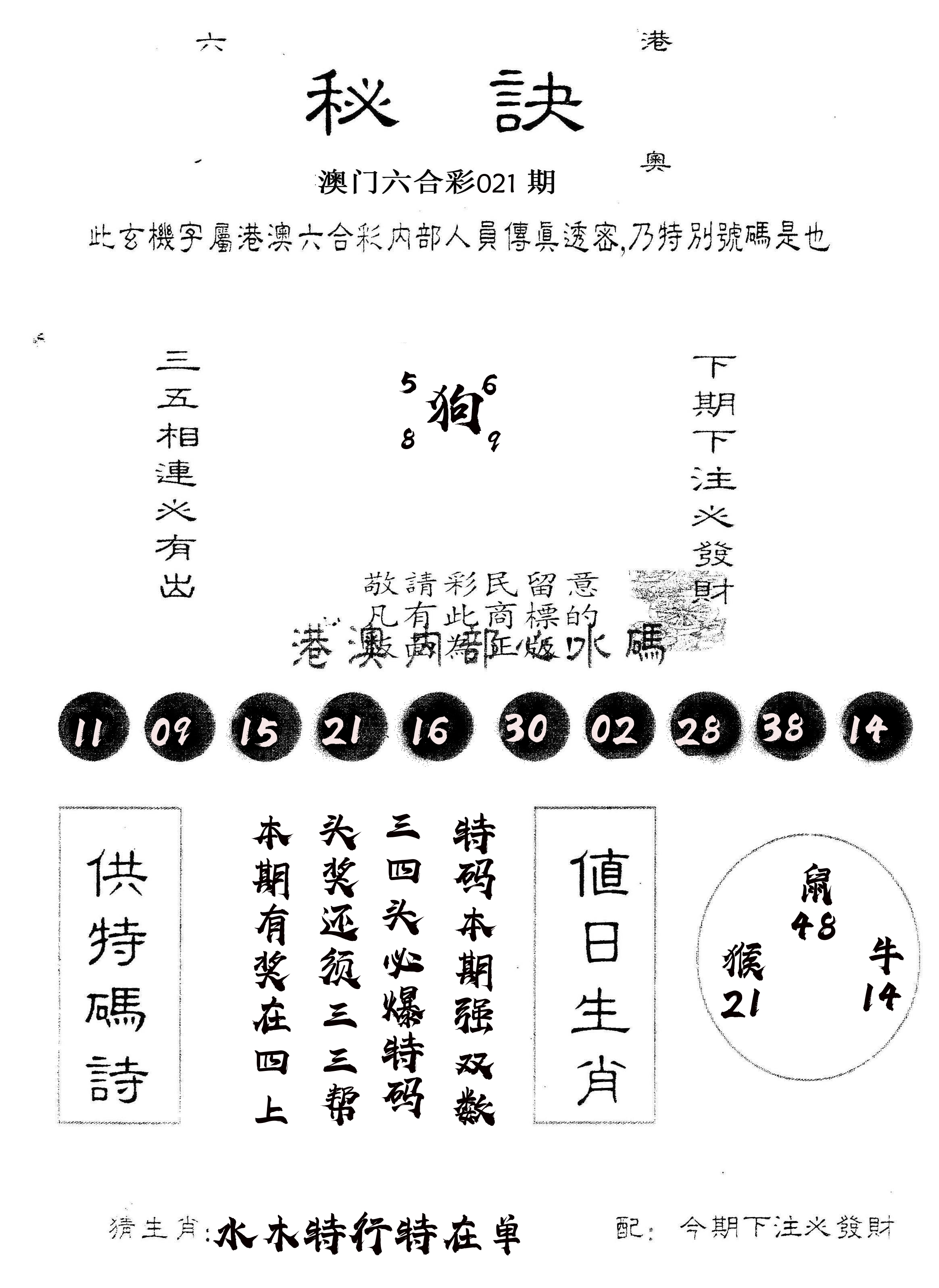 另版秘诀 第21期