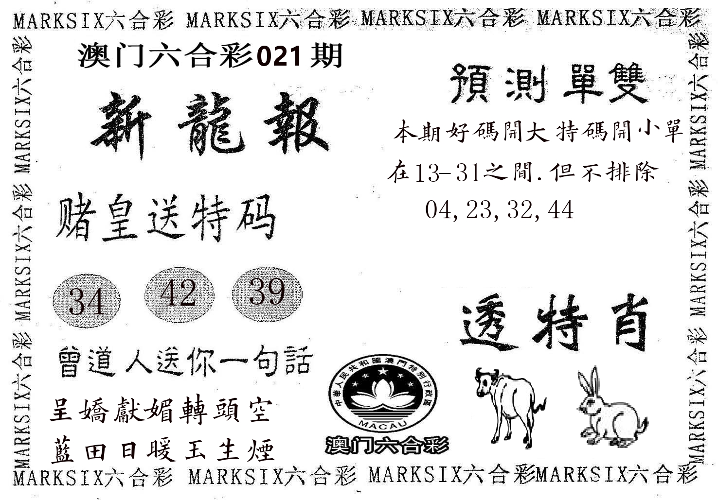 新龙报 第21期