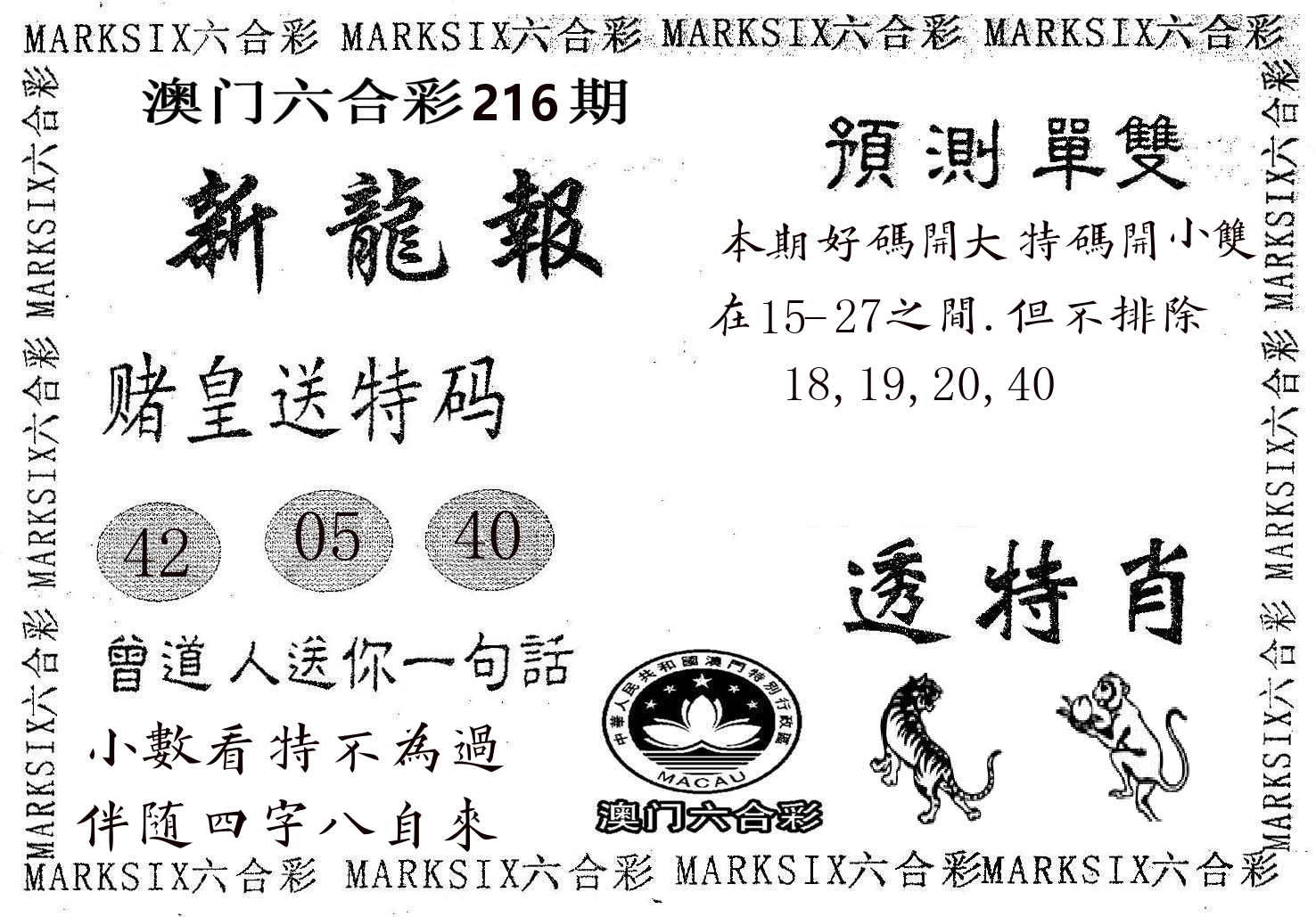 新龙报 第216期