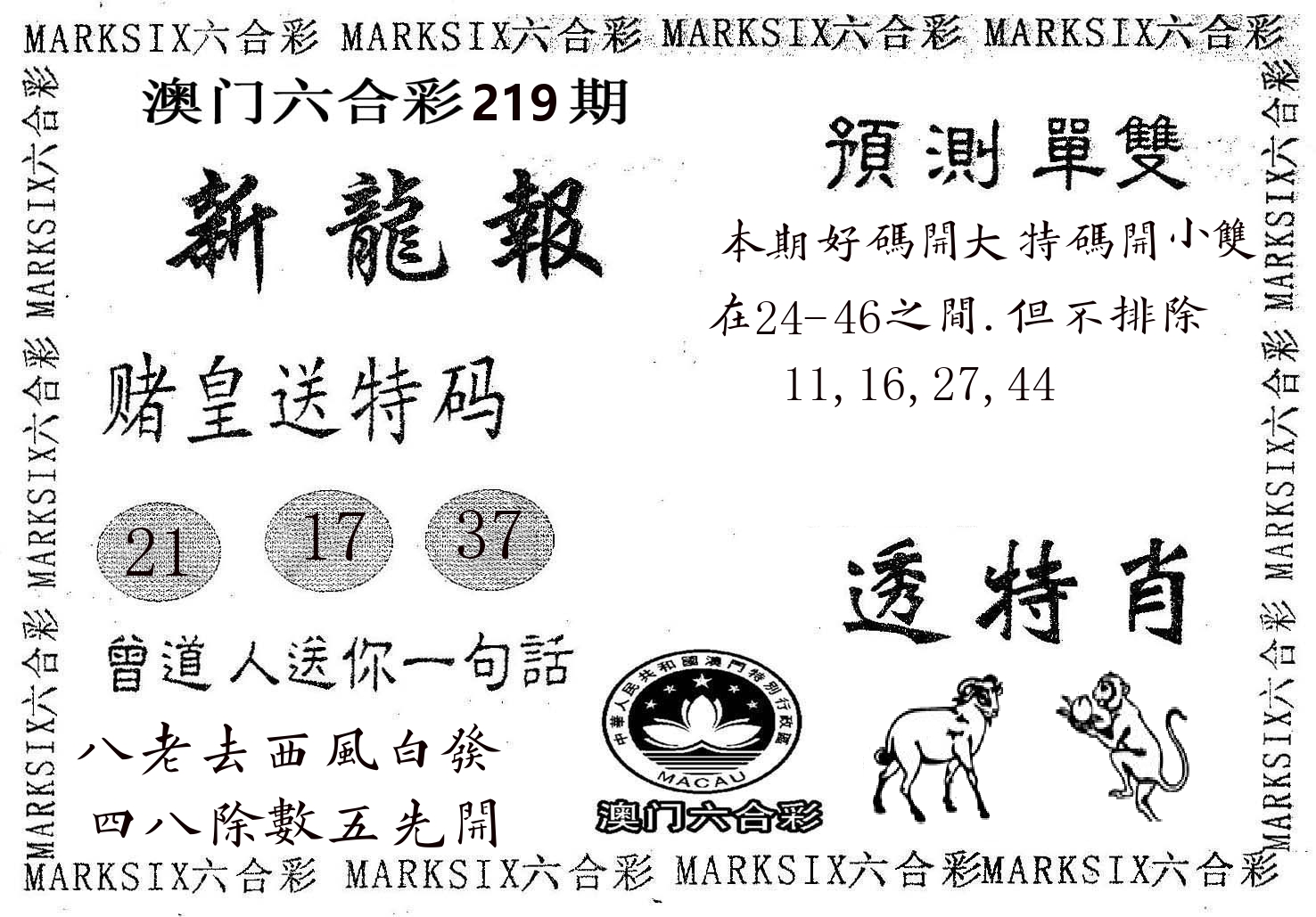 新龙报 第219期