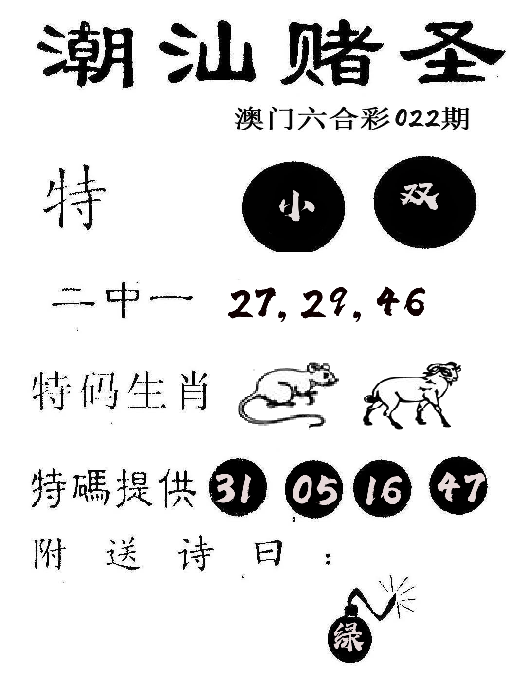 潮汕赌圣 第22期