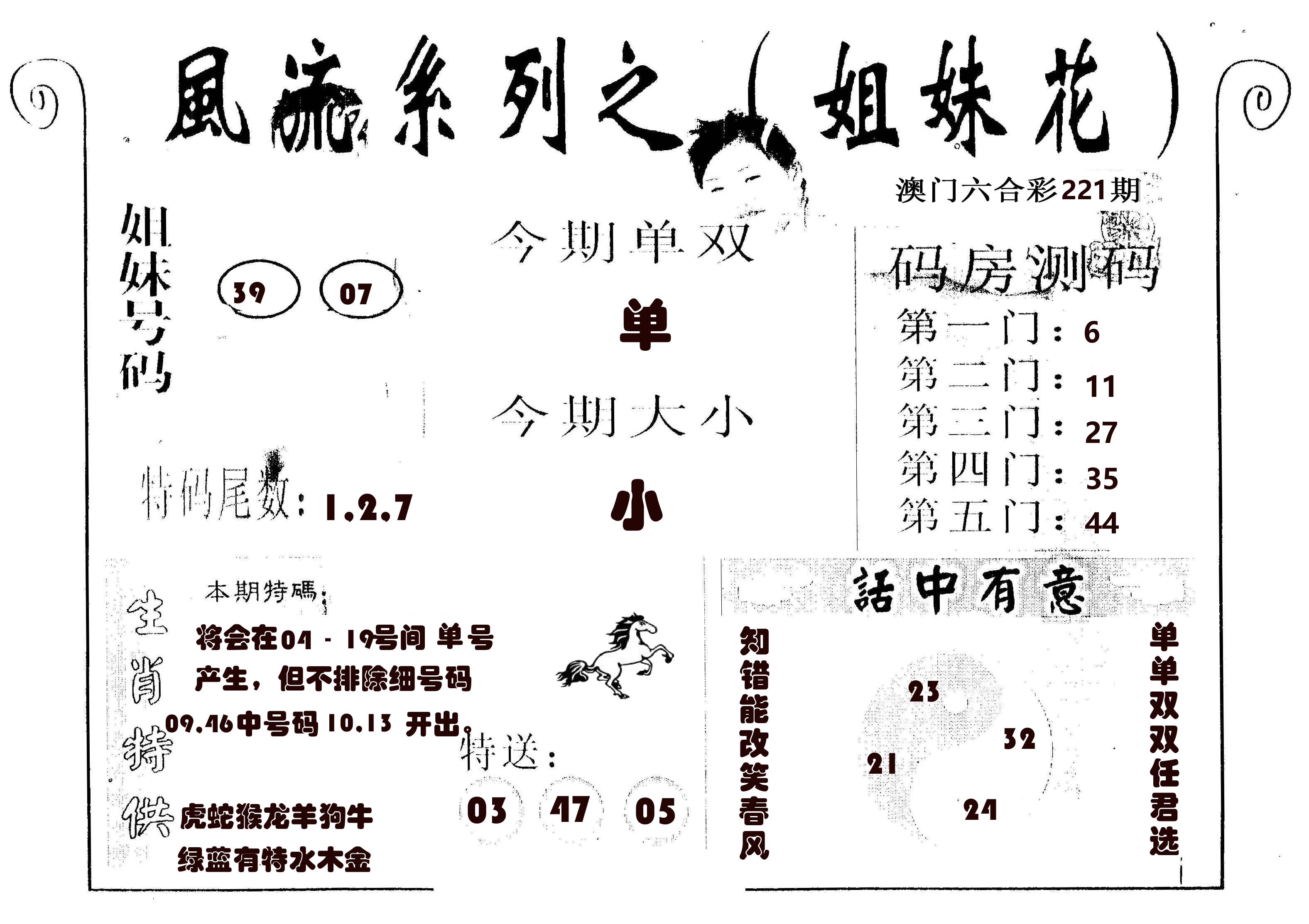 风流系列-1 第221期