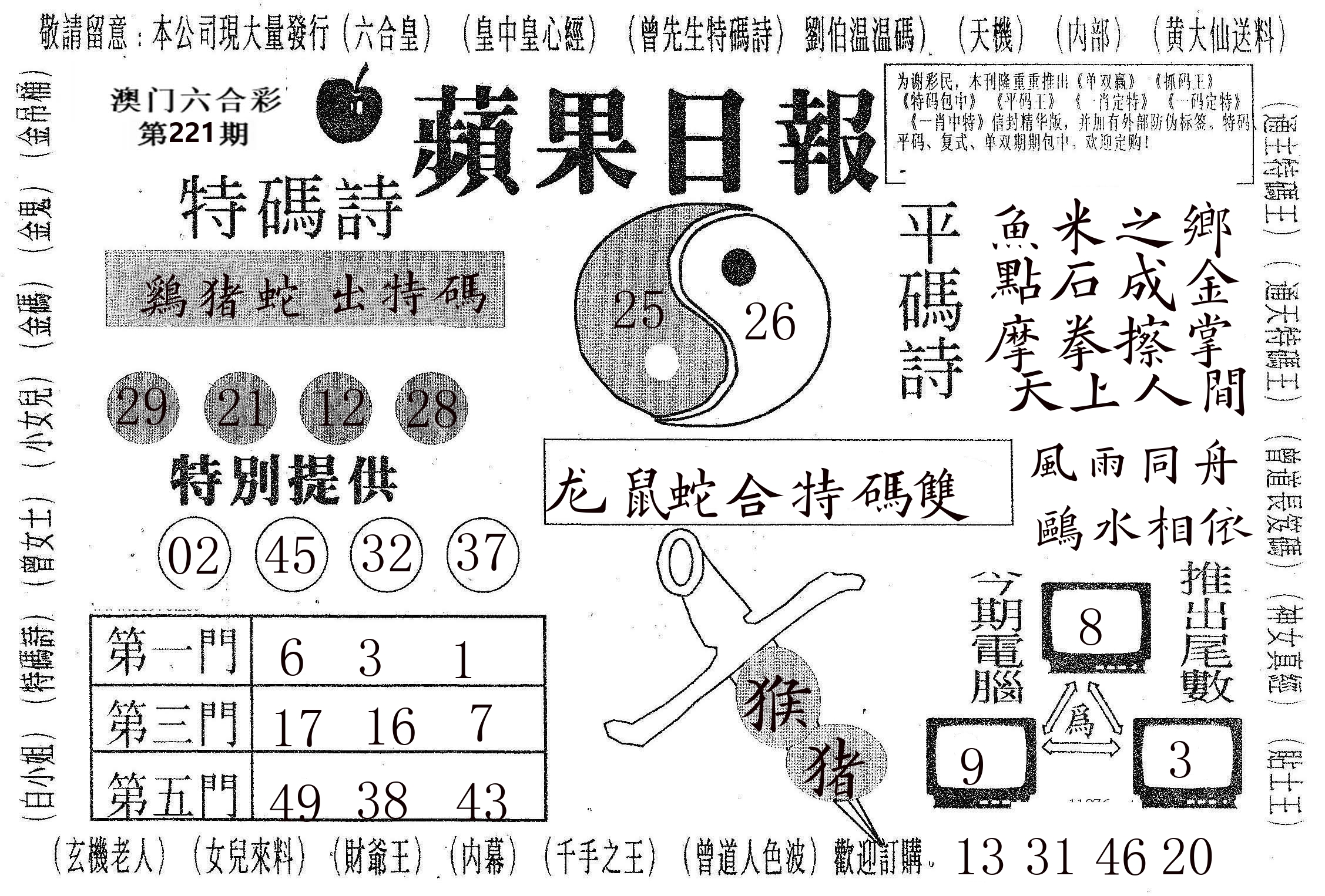 新苹果日报 第221期