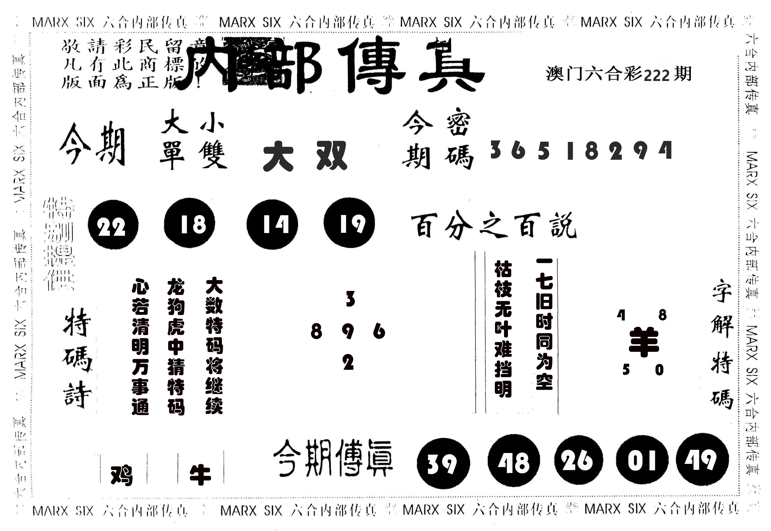 内部传真 第222期