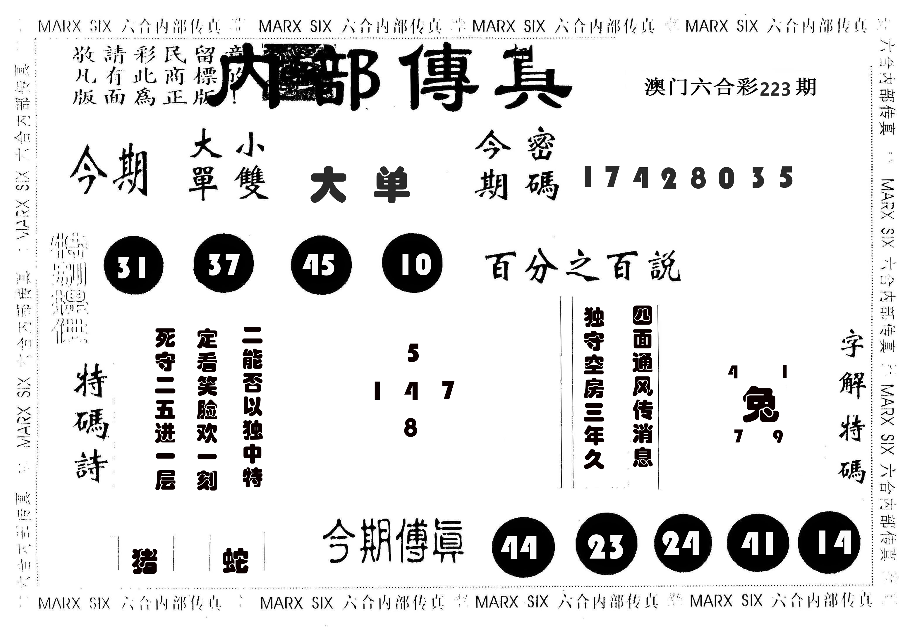 内部传真 第223期