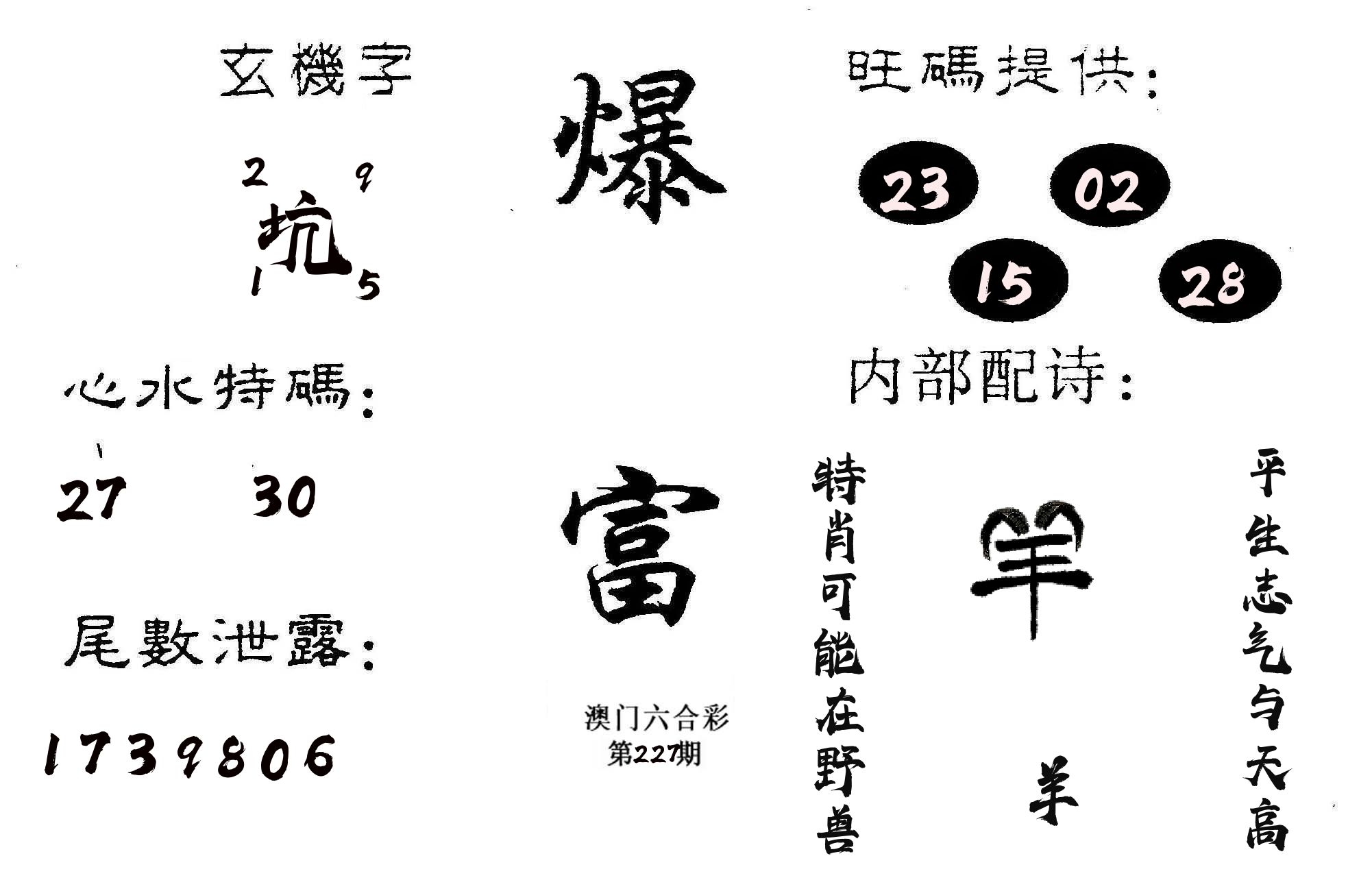 爆富 第227期