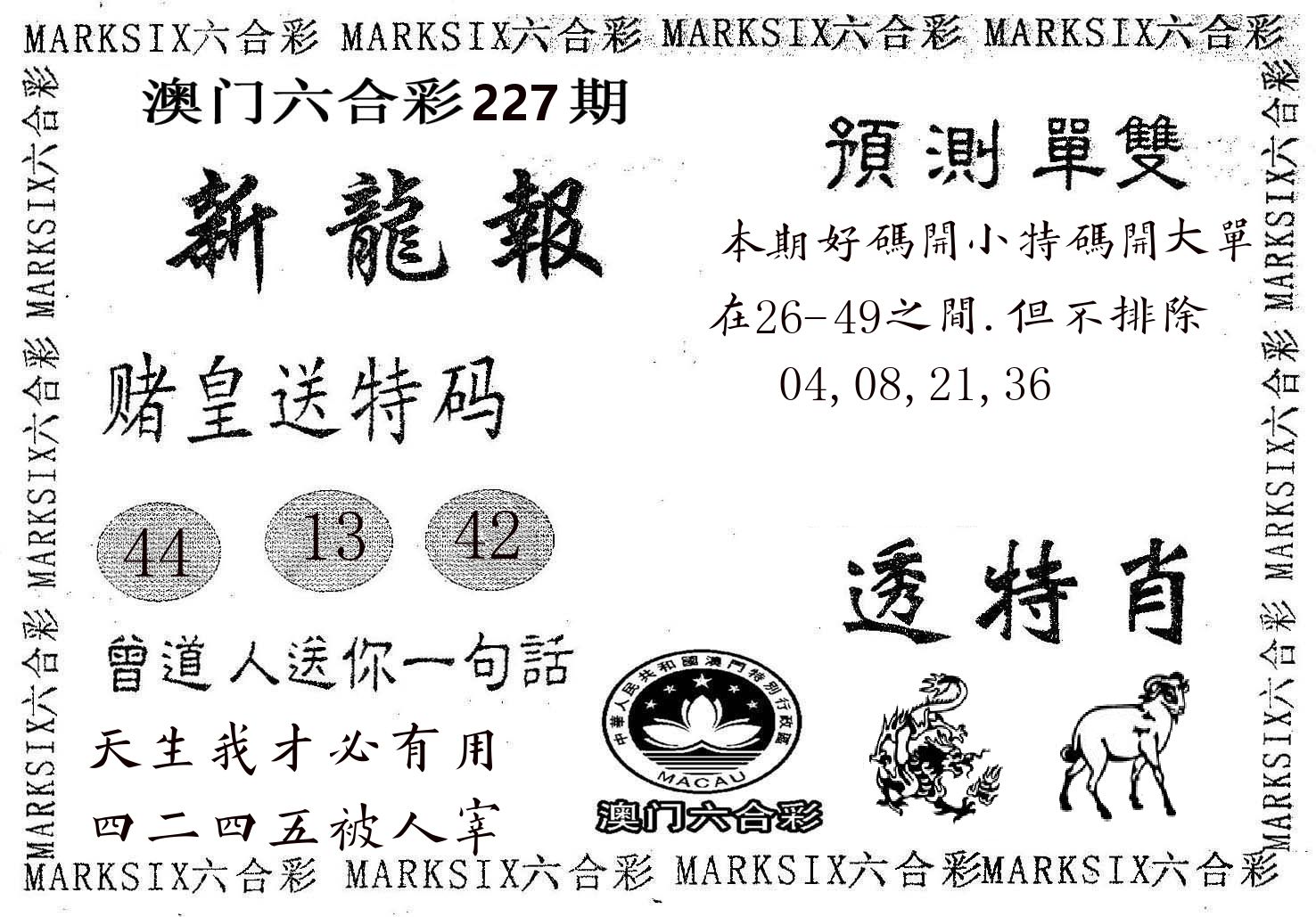 新龙报 第227期