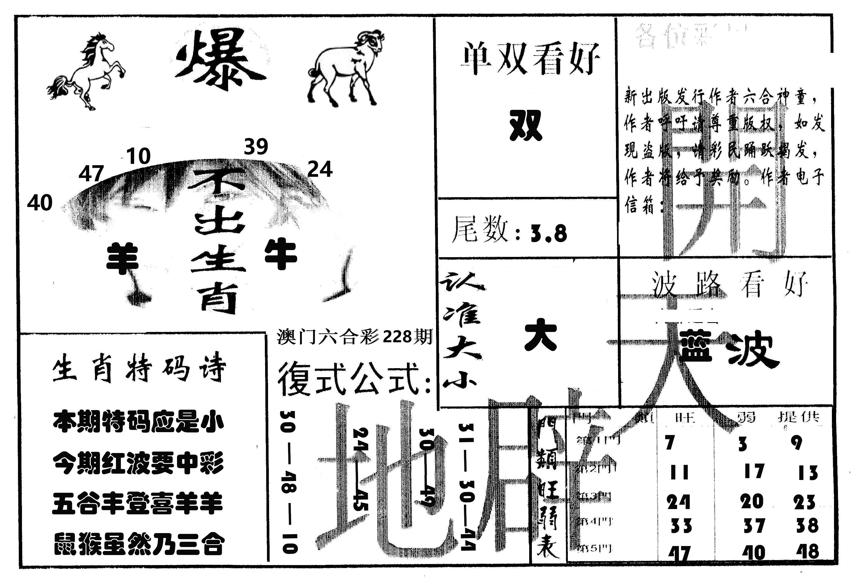 开天辟地 第228期