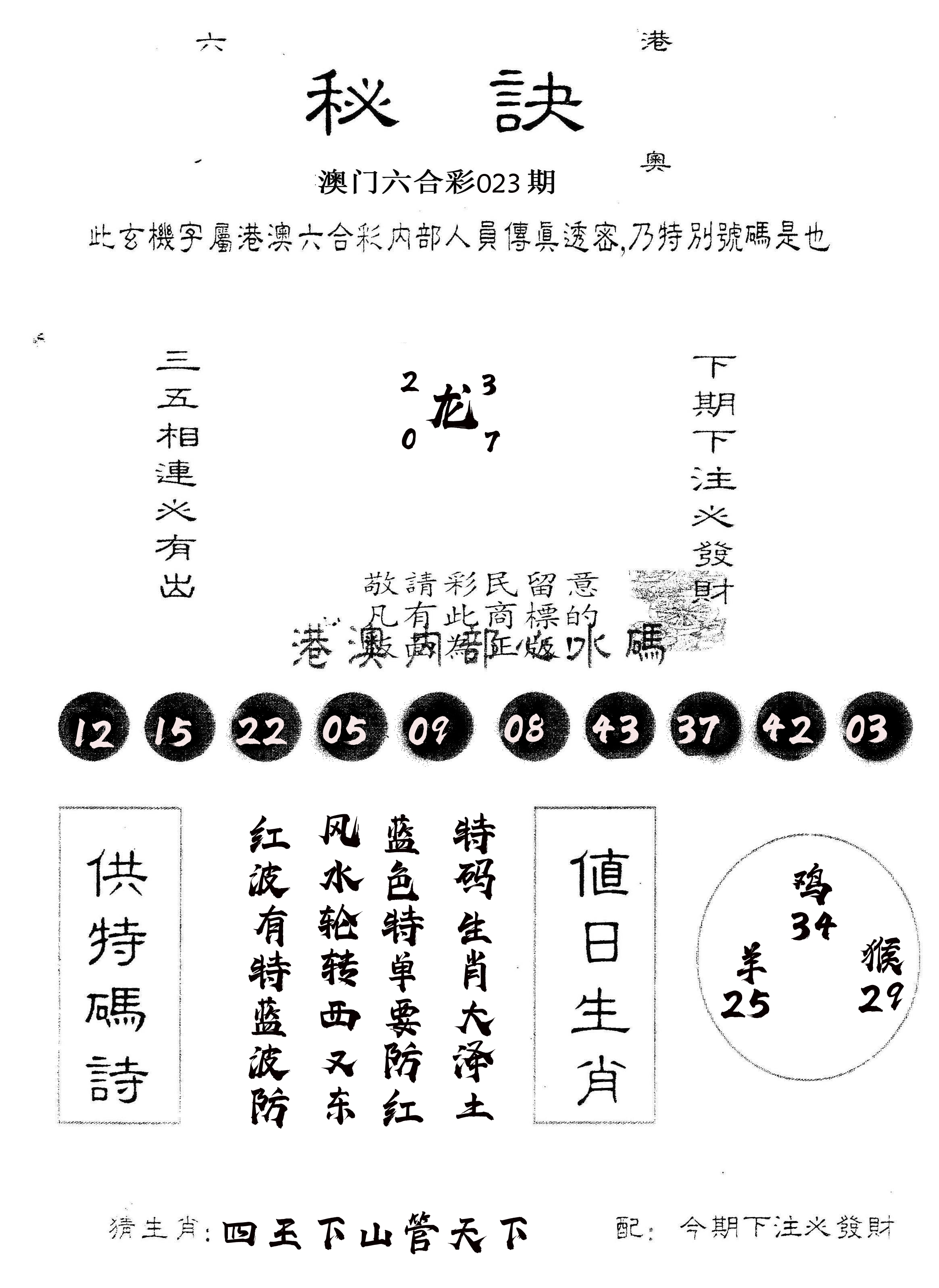 另版秘诀 第23期