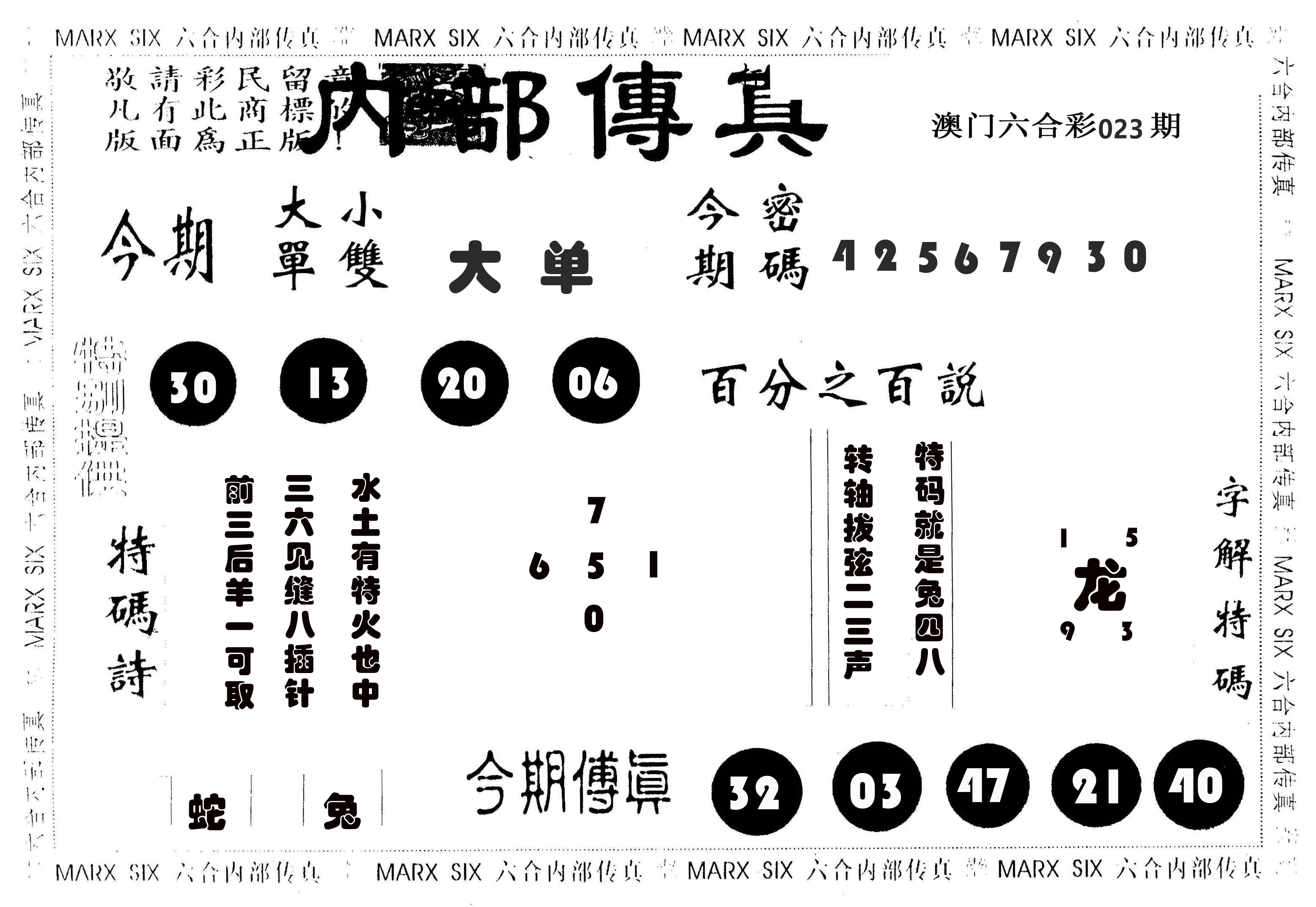 内部传真 第23期