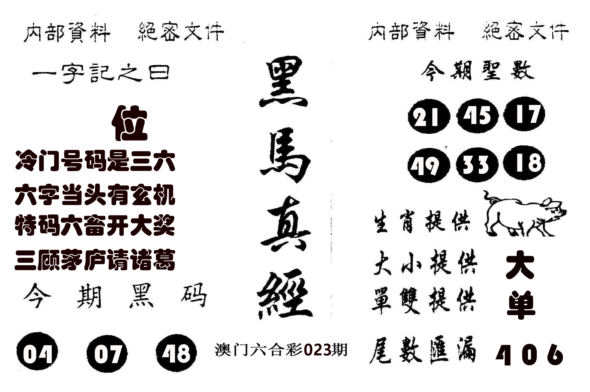 黑马真经 第23期