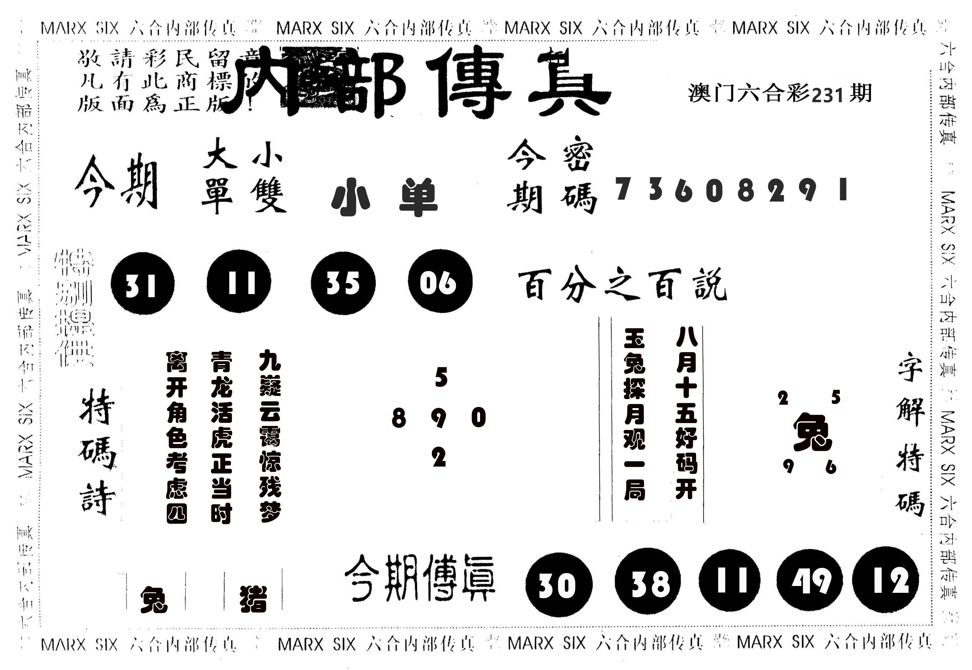 内部传真 第231期