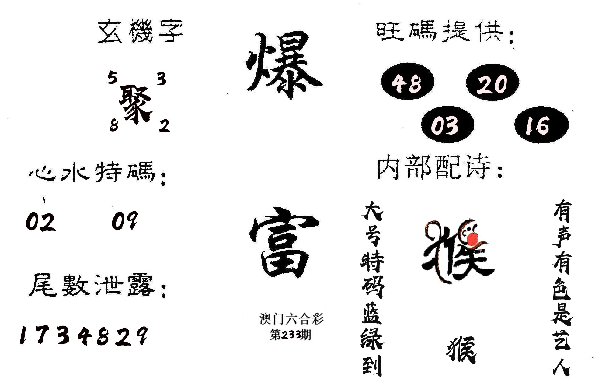 爆富 第233期