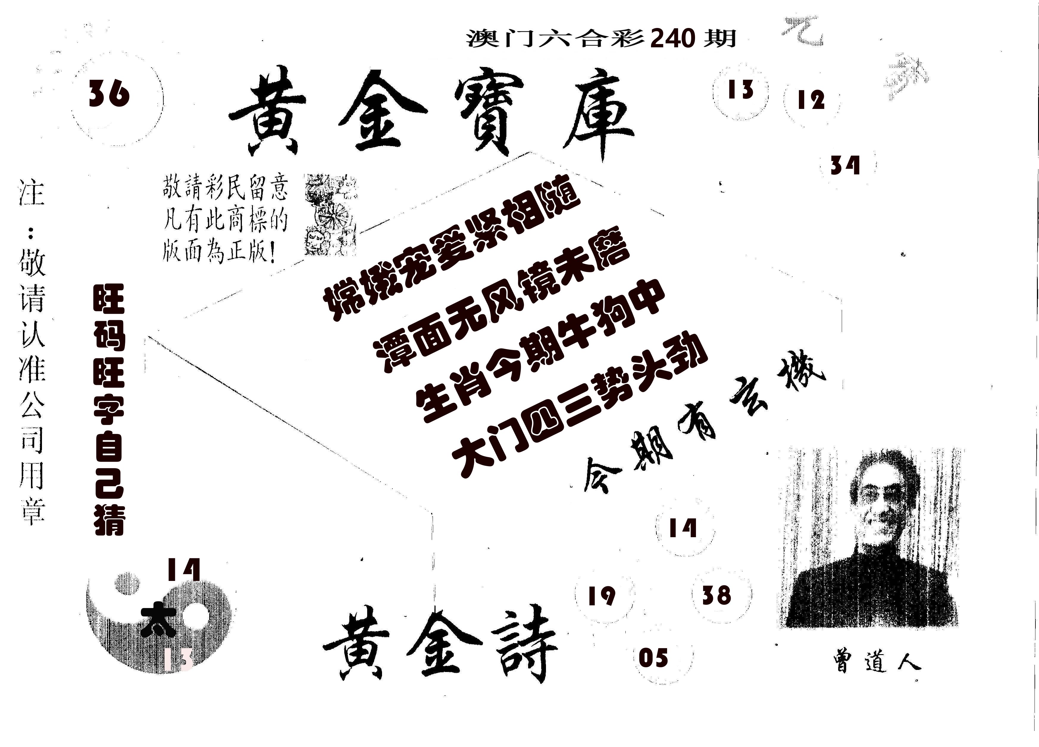 黄金宝库 第240期
