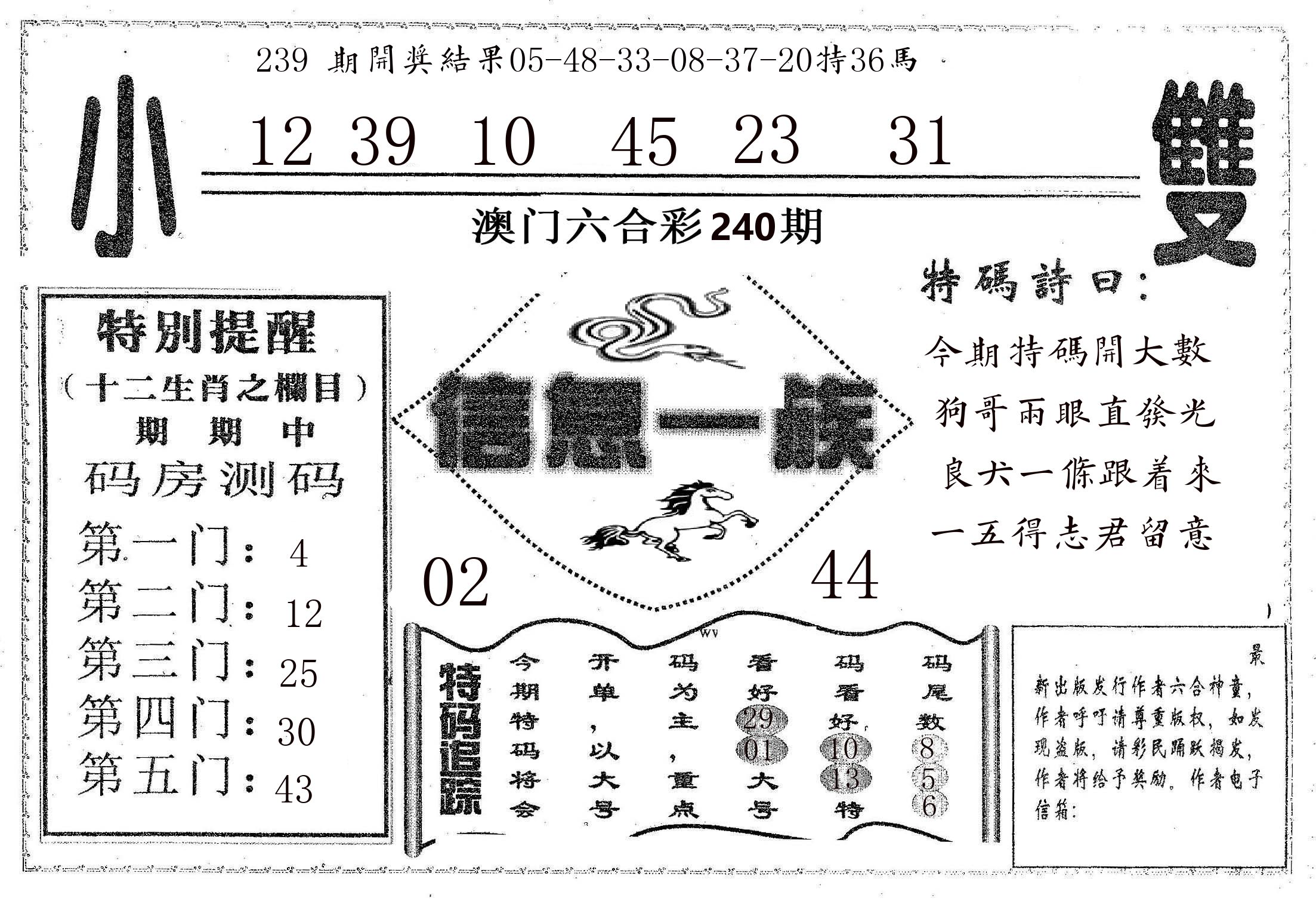 信息一族 第240期