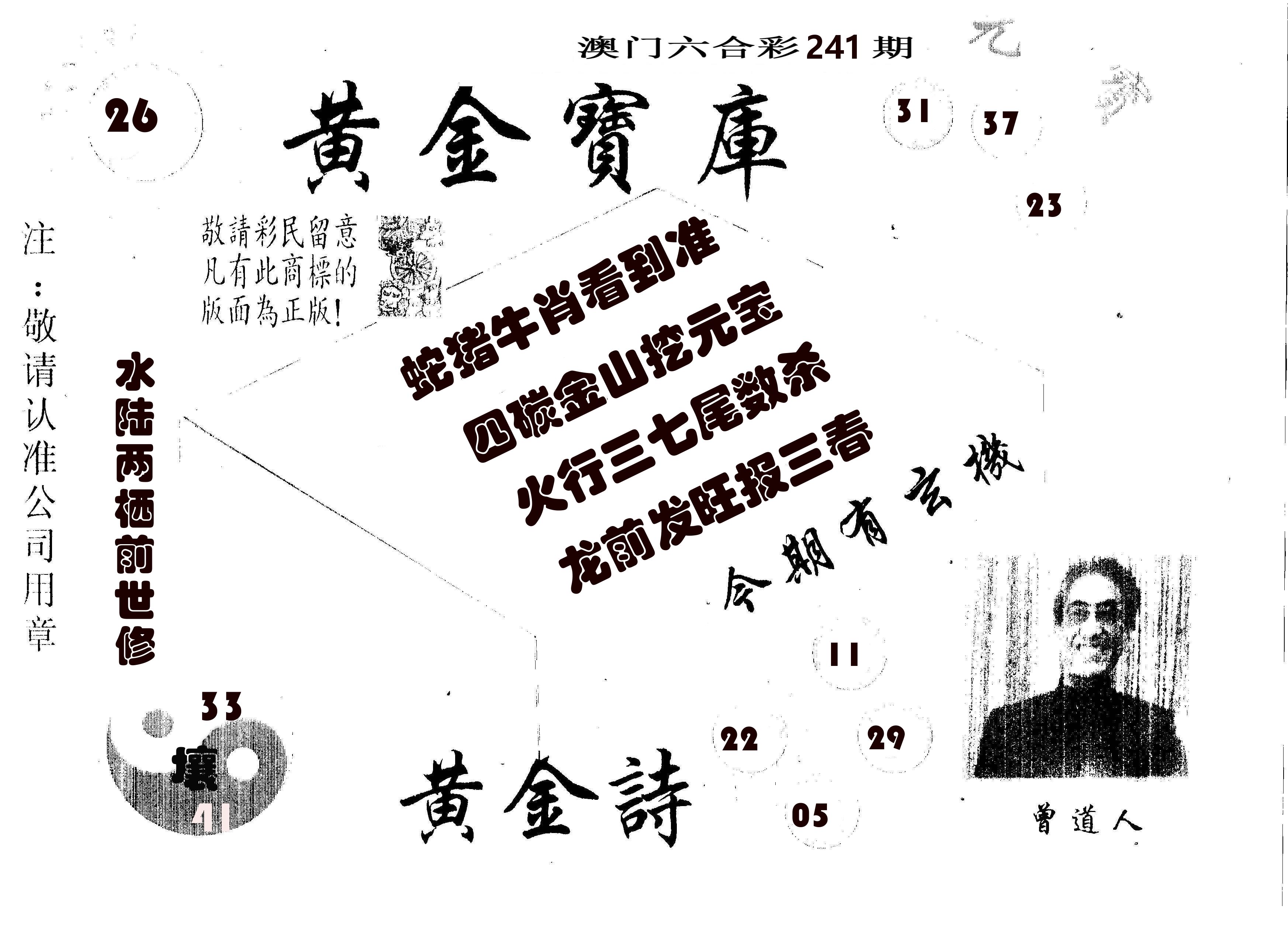 黄金宝库 第241期
