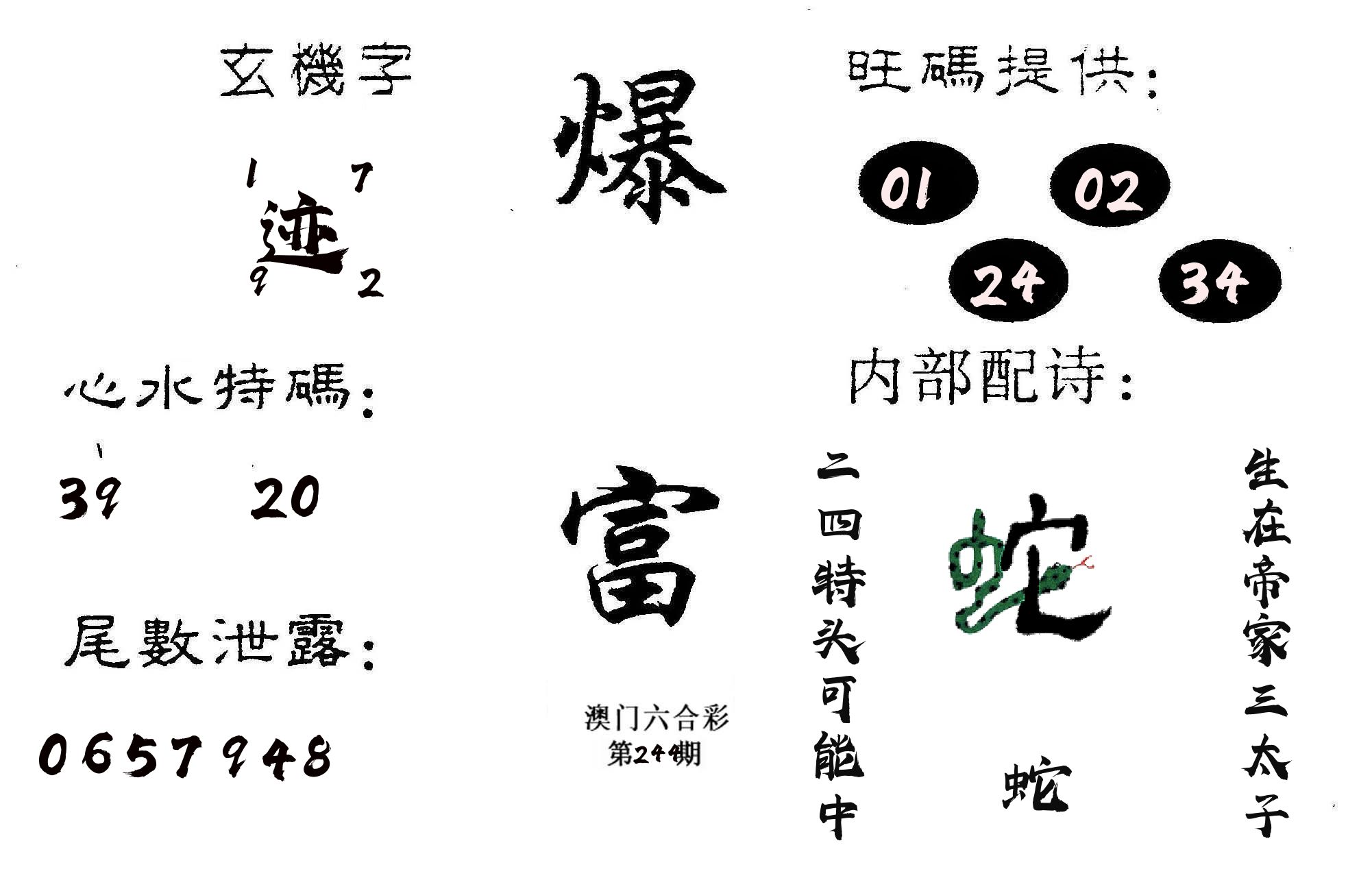爆富 第244期