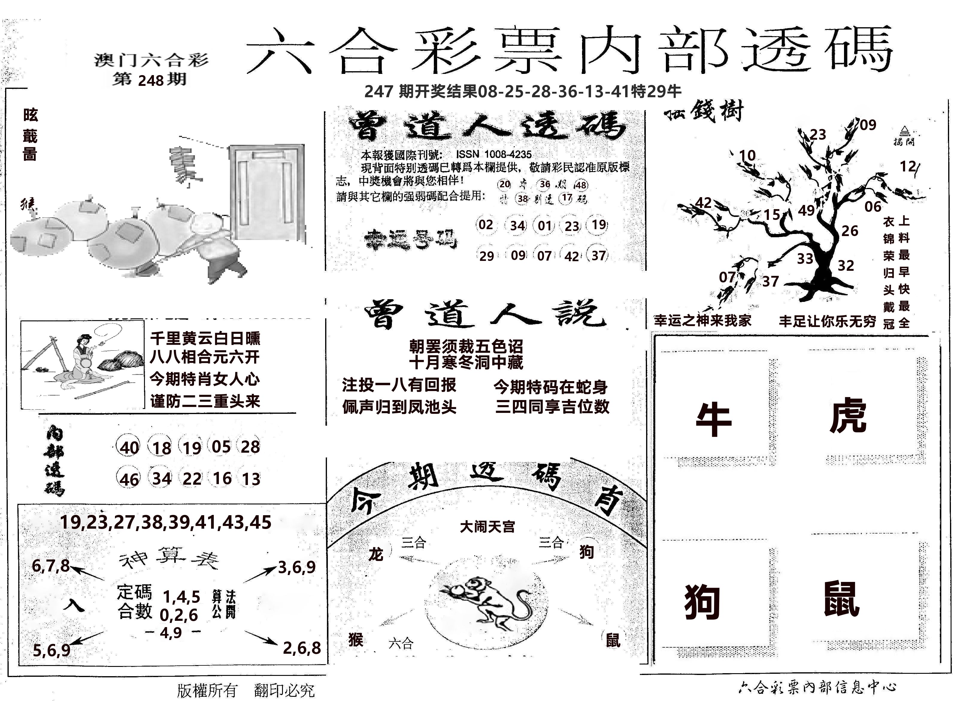 内部透码(信封) 第248期