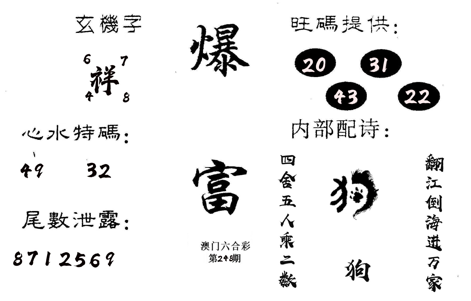 爆富 第248期