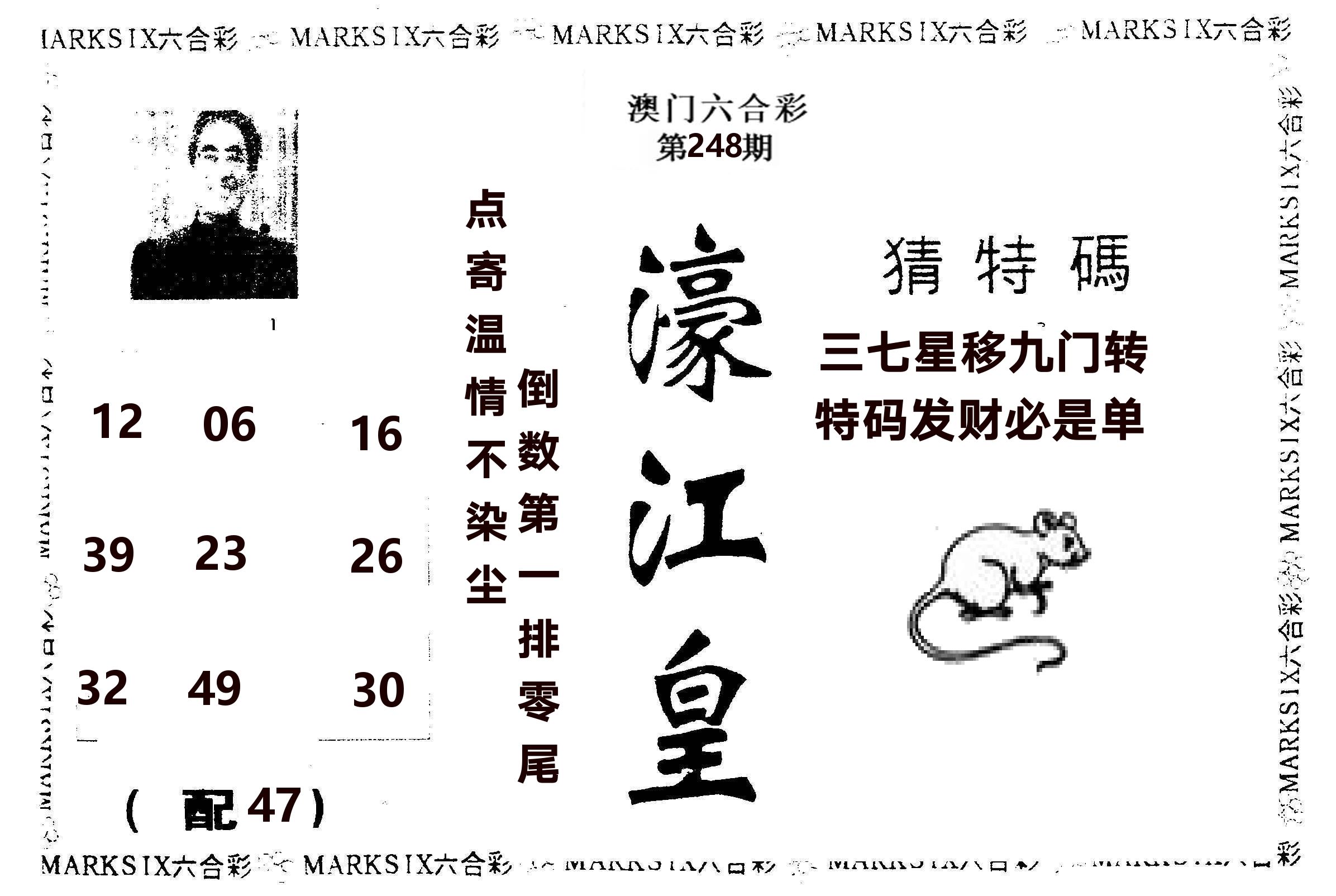 濠江皇 第248期