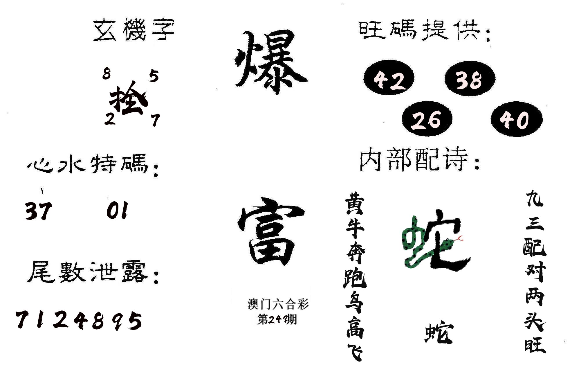 爆富 第249期