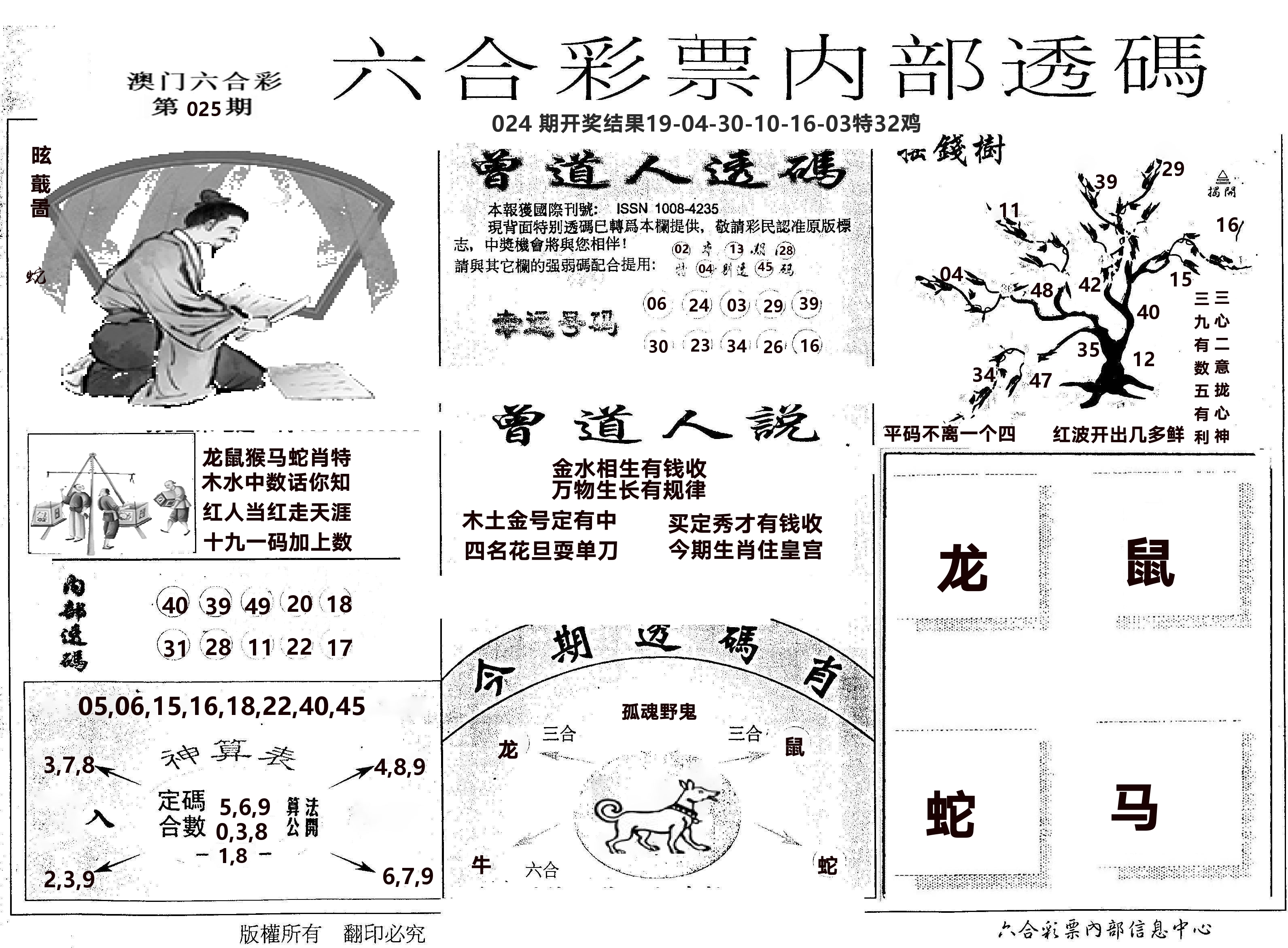 内部透码(信封) 第25期