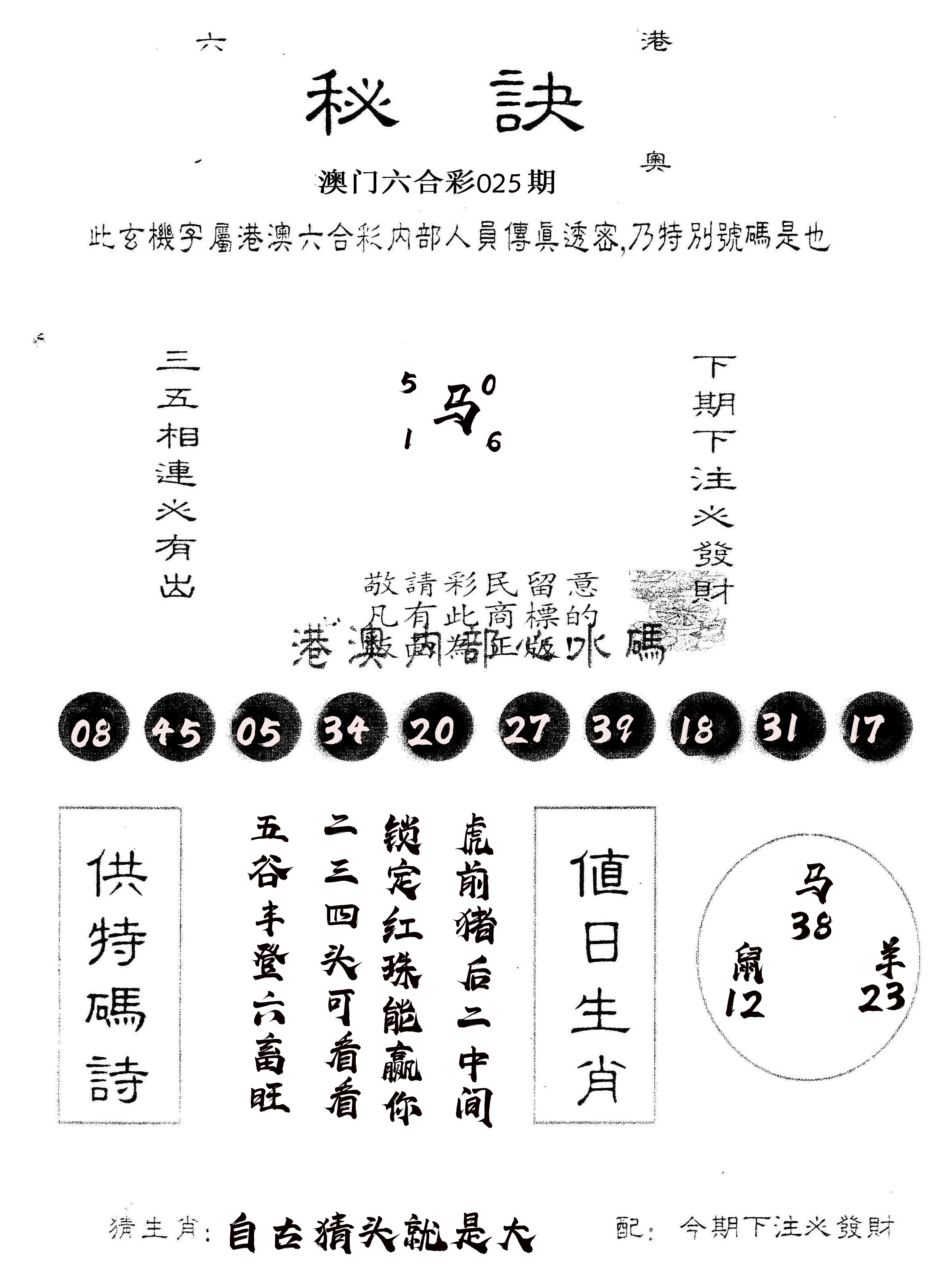另版秘诀 第25期