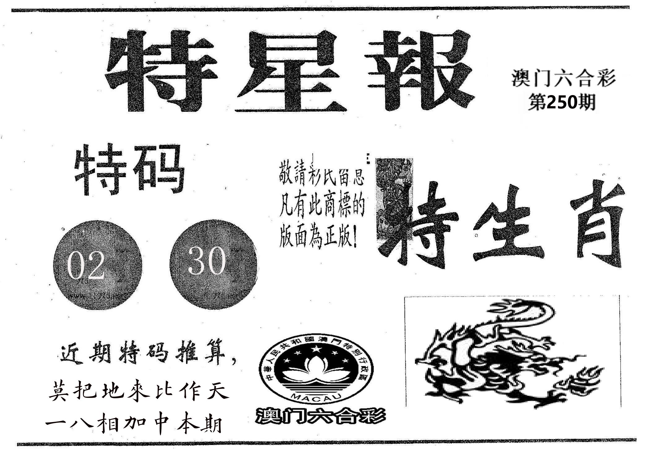特星报 第250期