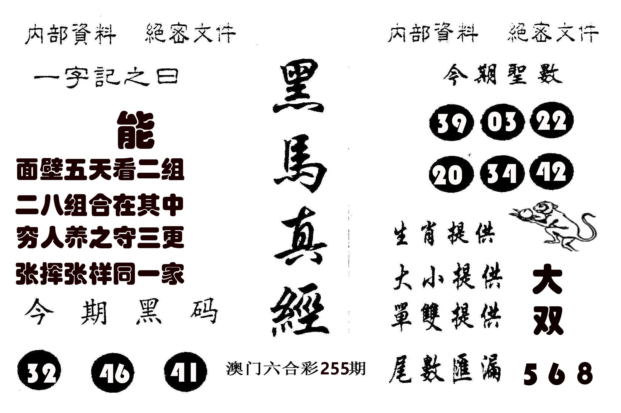 黑马真经 第255期