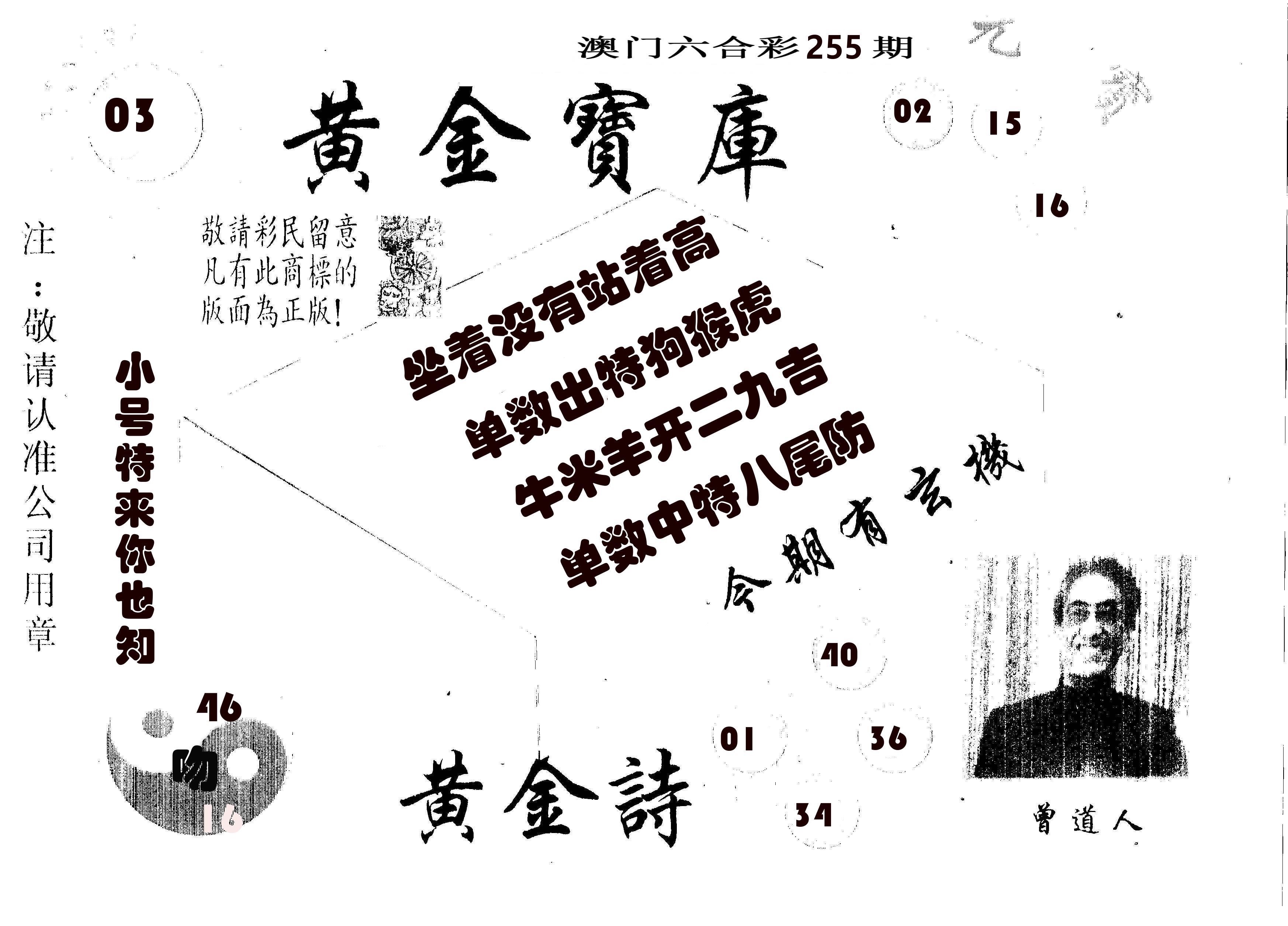黄金宝库 第255期