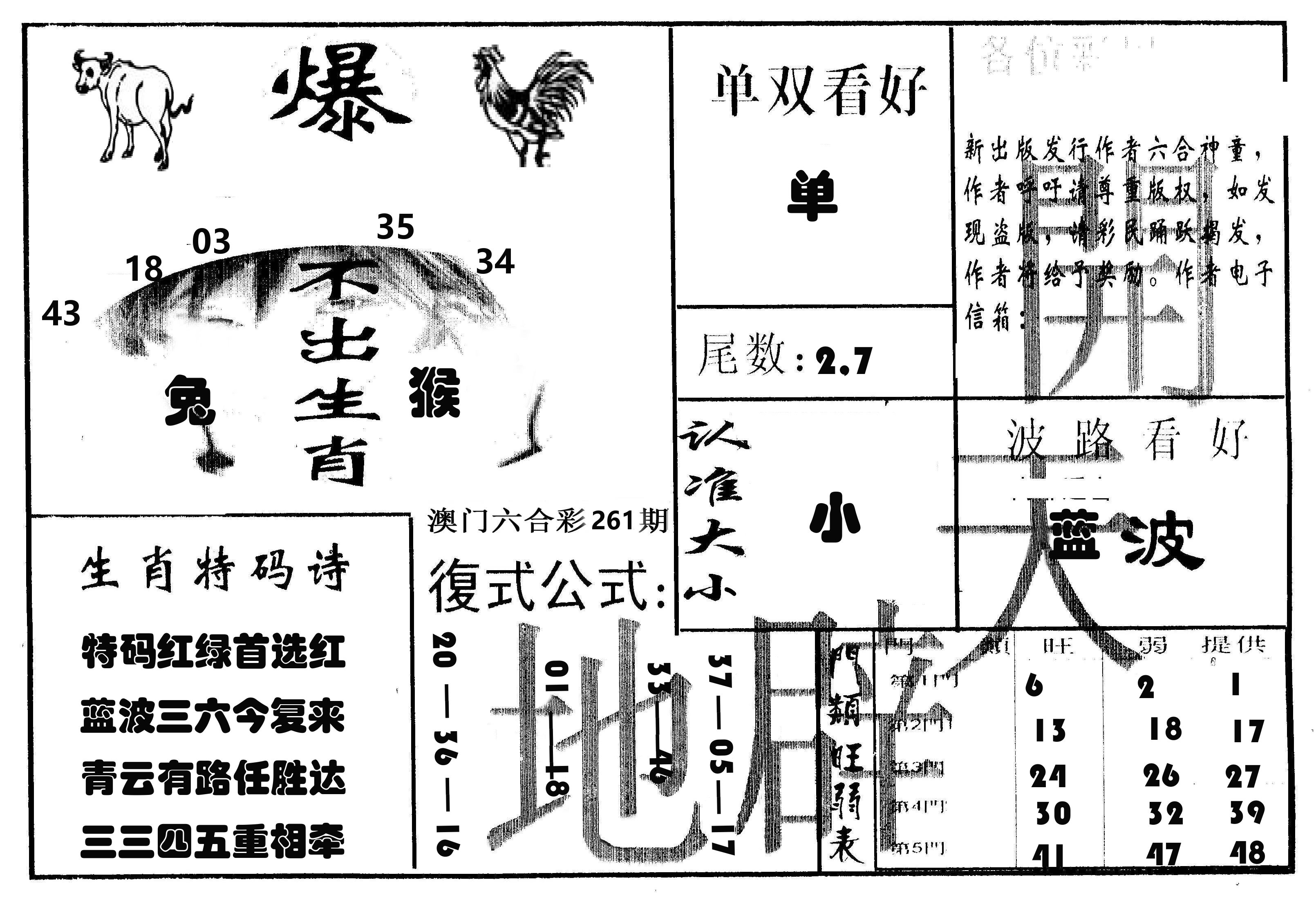 开天辟地 第261期
