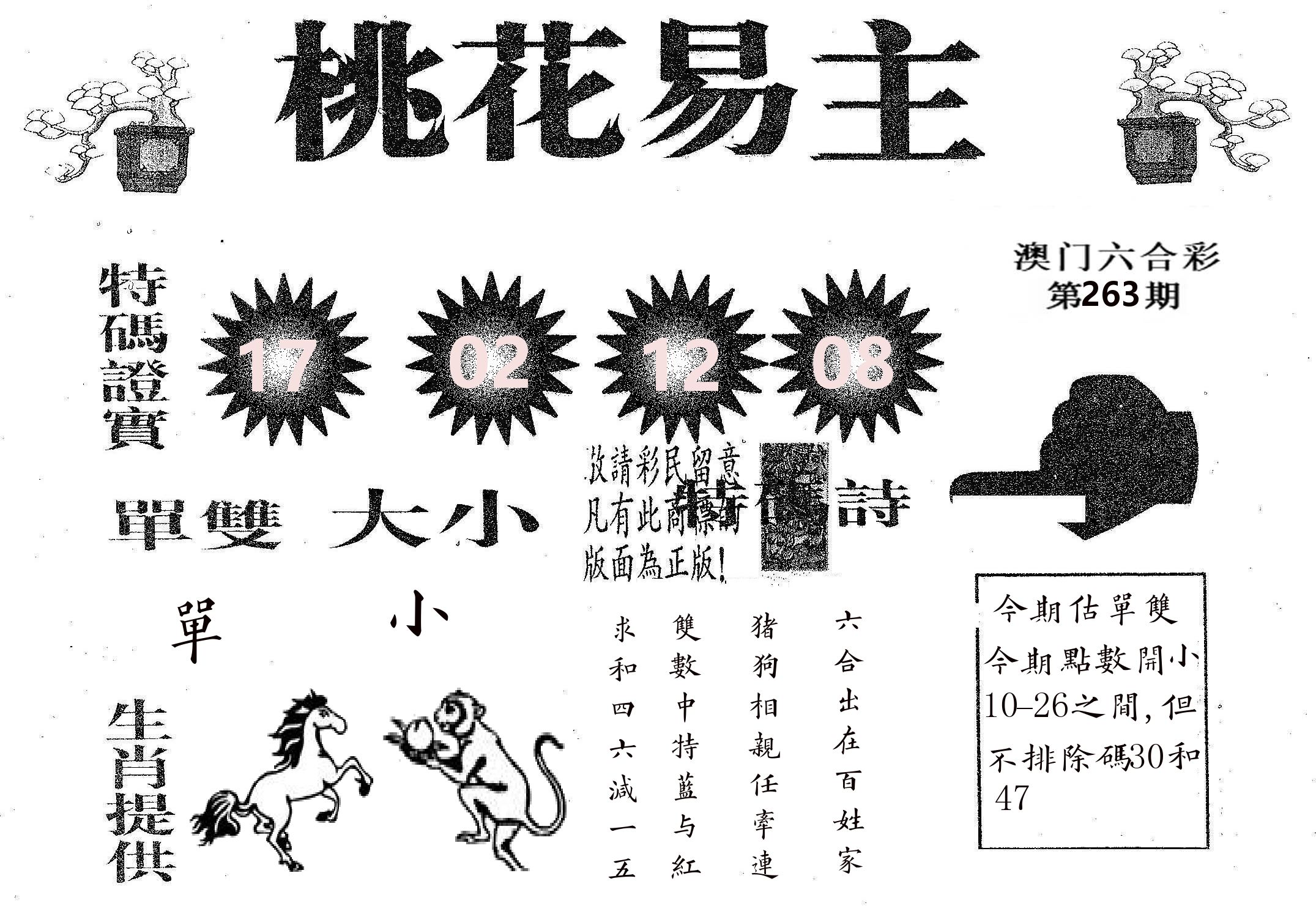 桃花易主 第263期