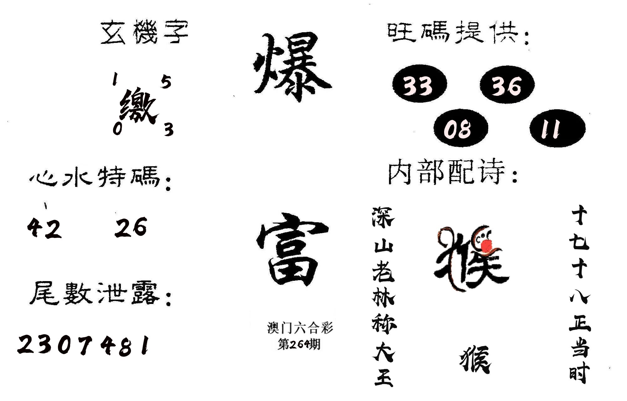 爆富 第264期