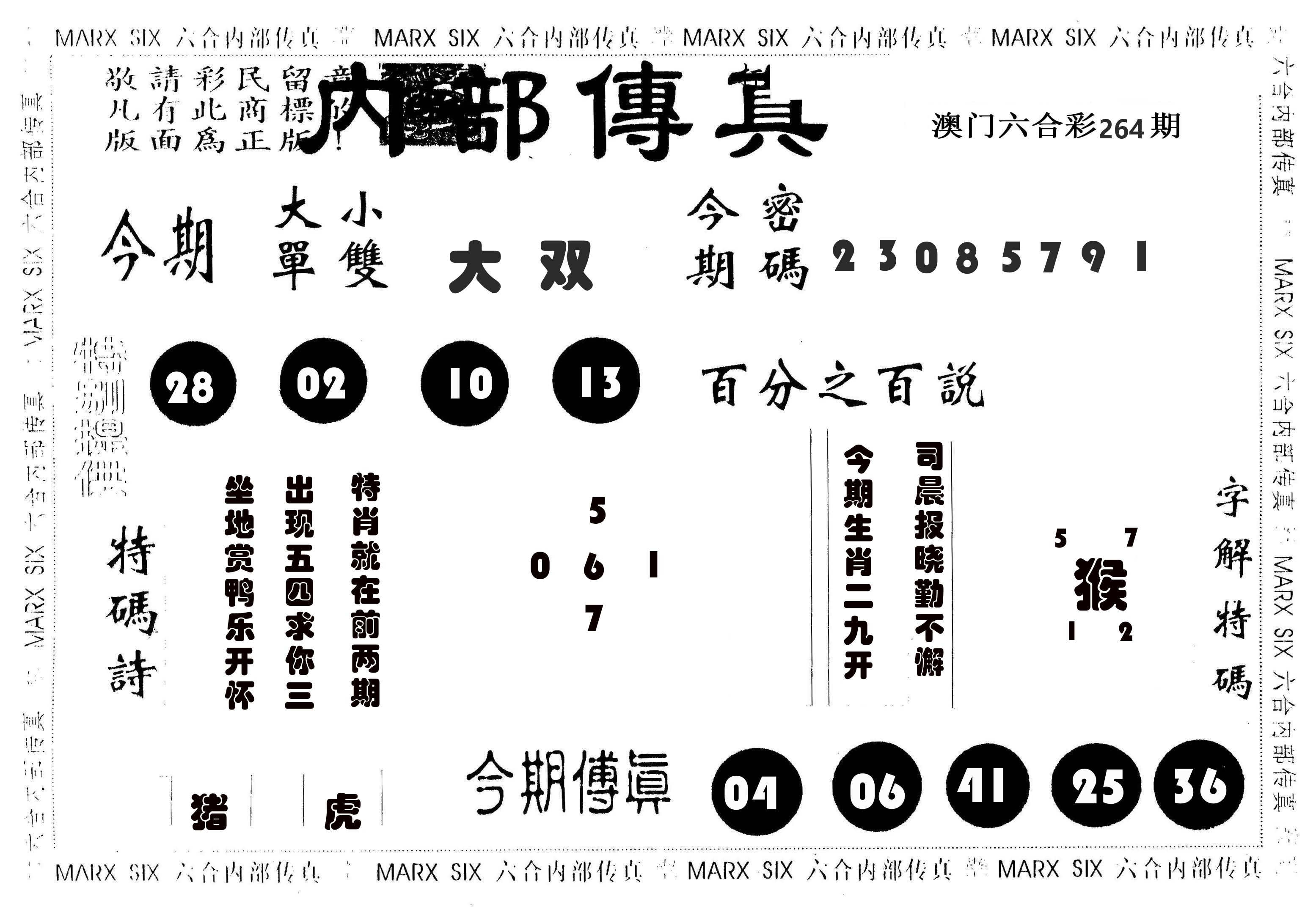 内部传真 第264期