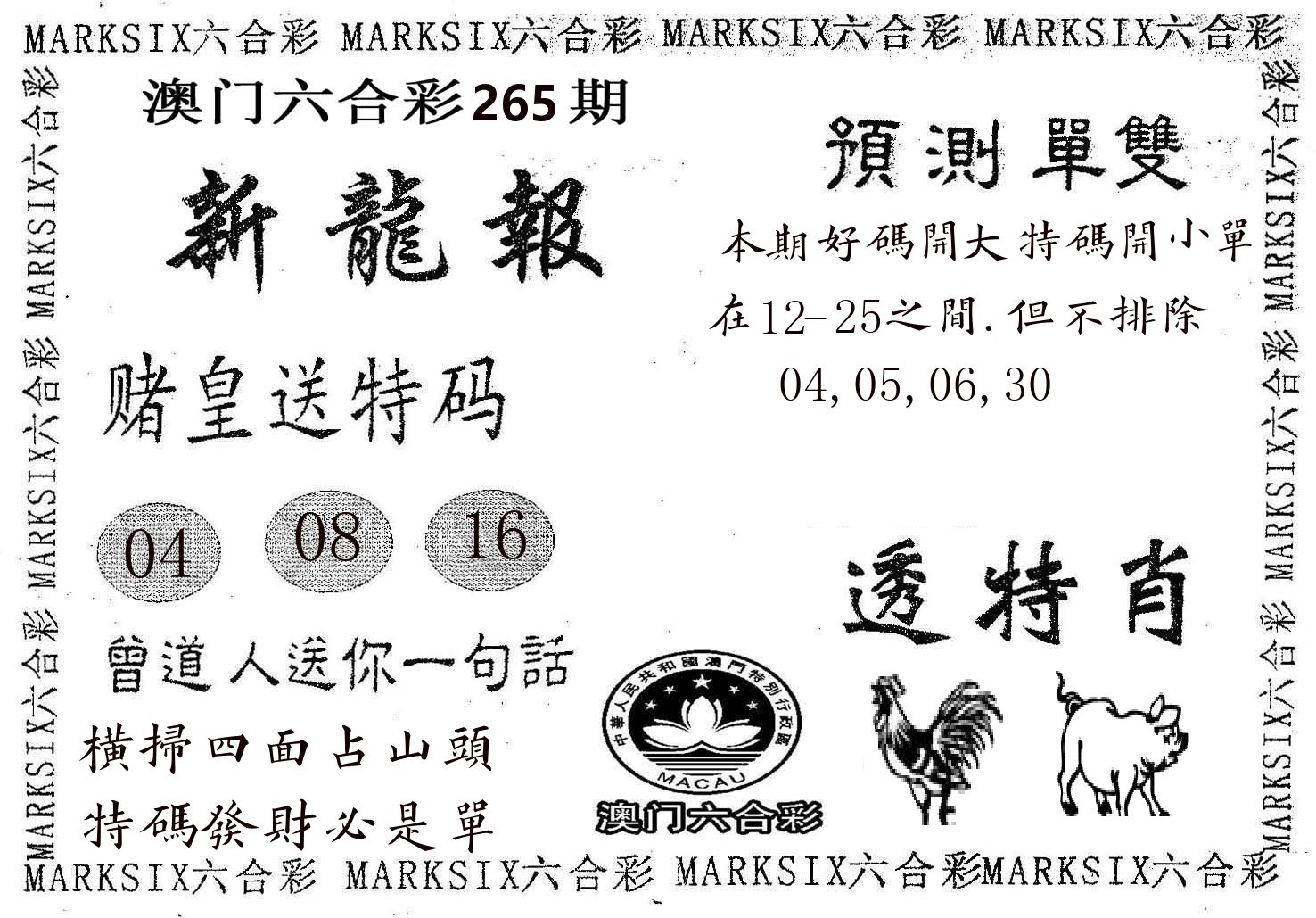 新龙报 第265期