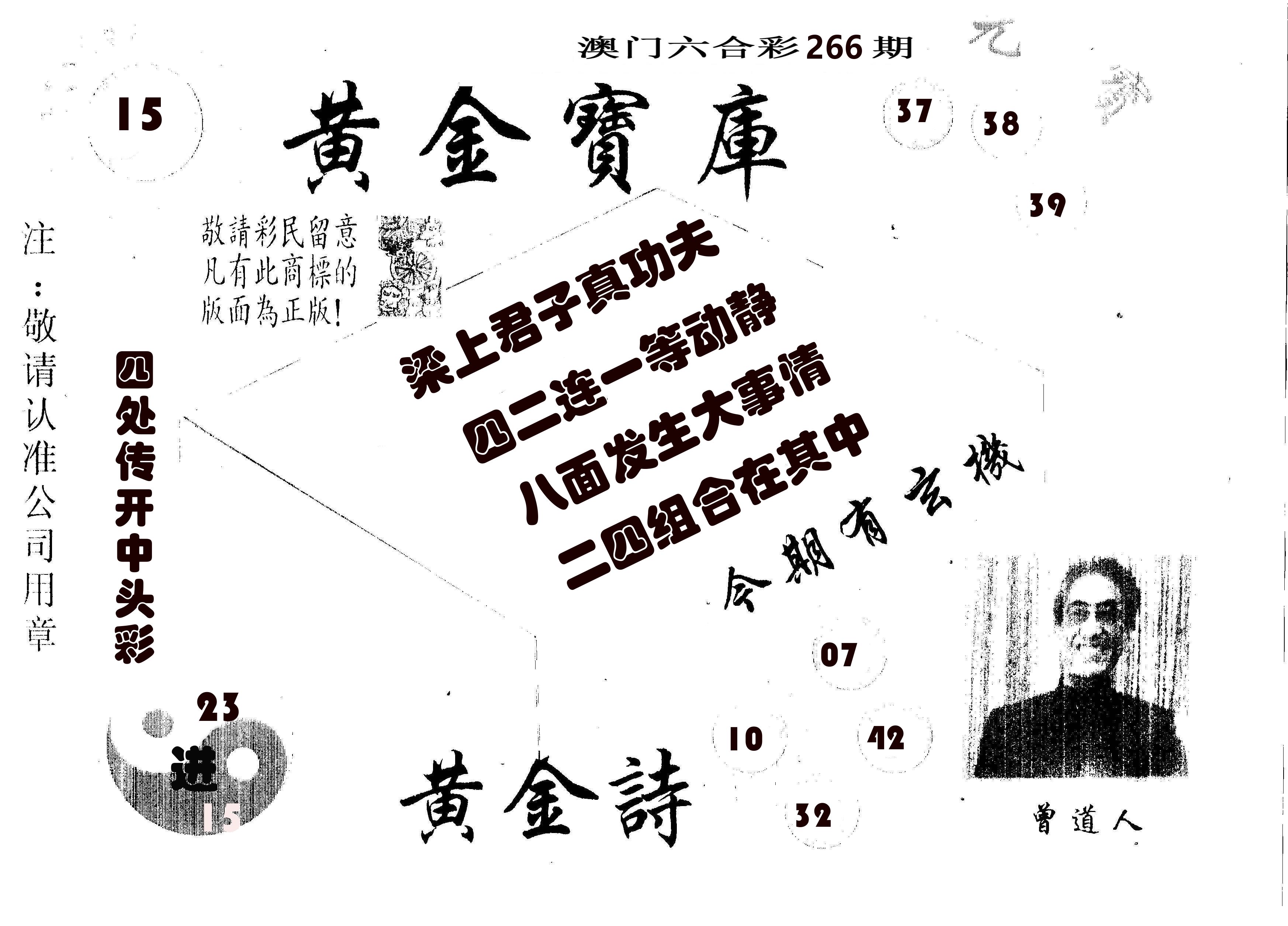 黄金宝库 第266期