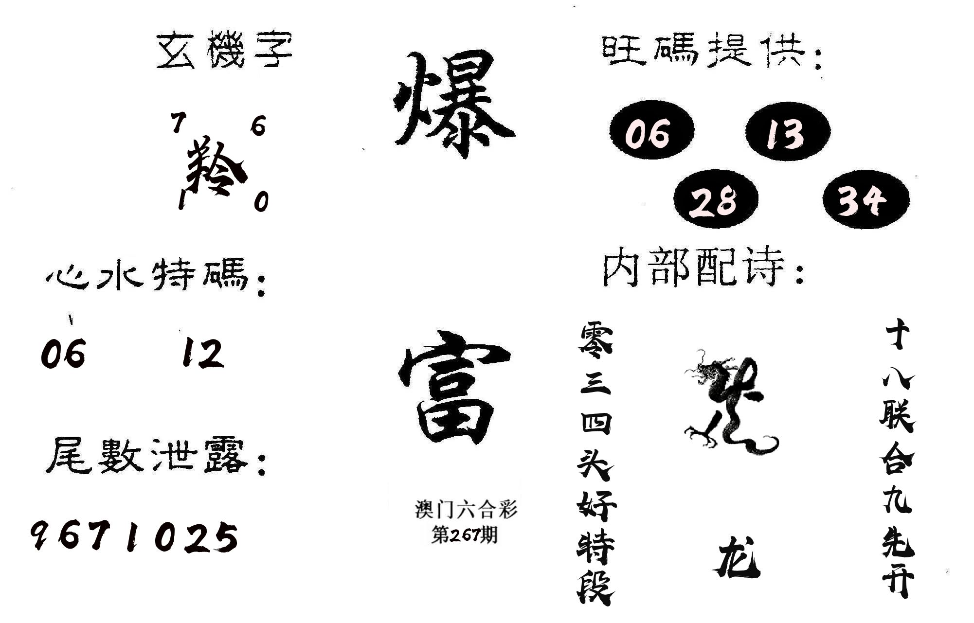 爆富 第267期