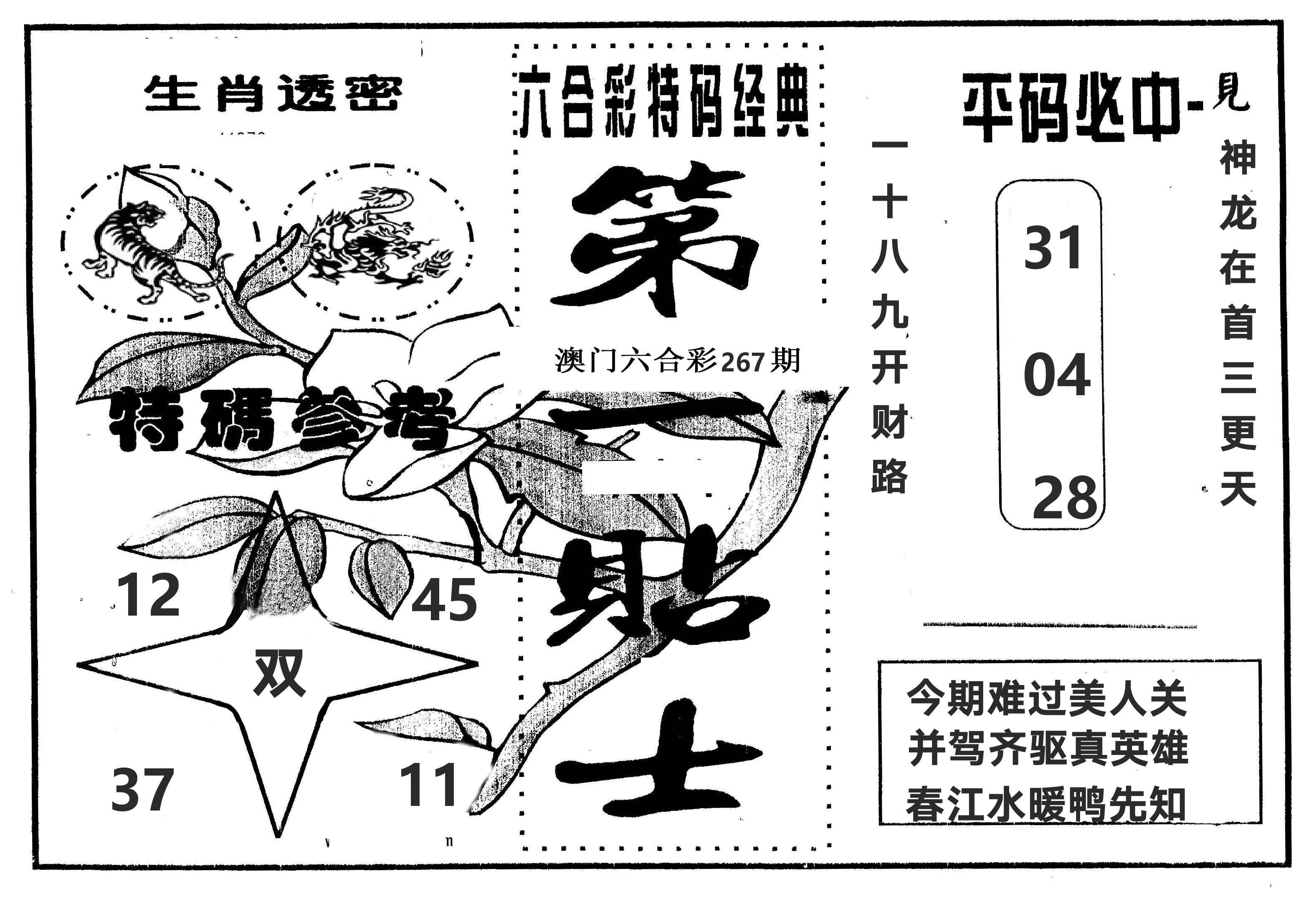 第一贴士 第267期