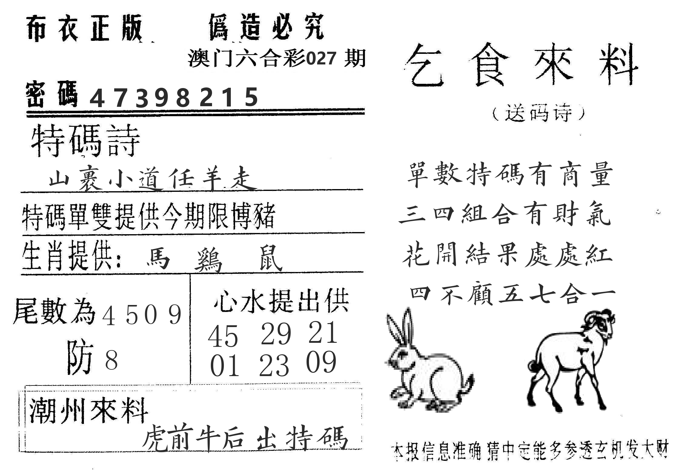 千禧码王 第27期