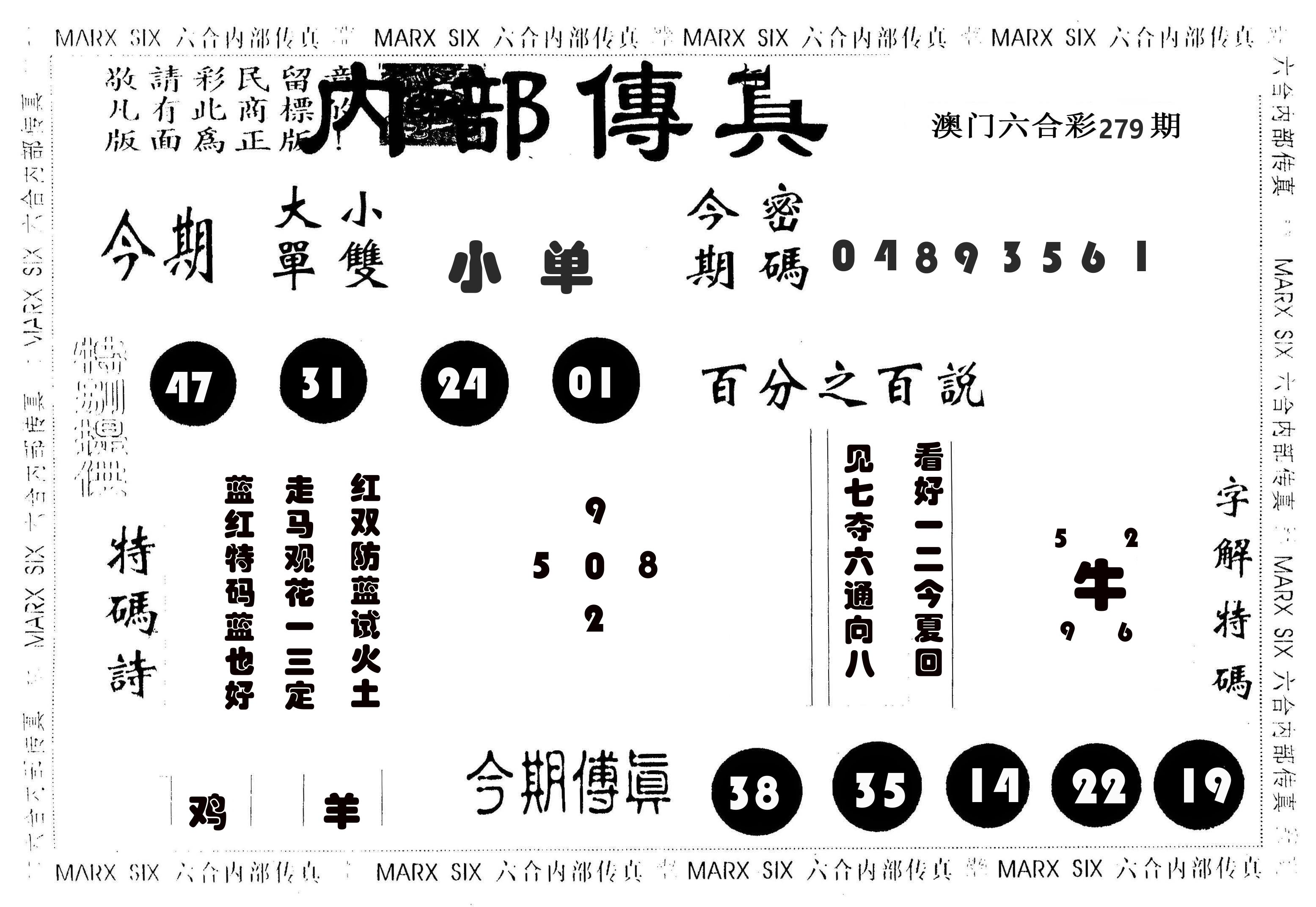 内部传真 第279期