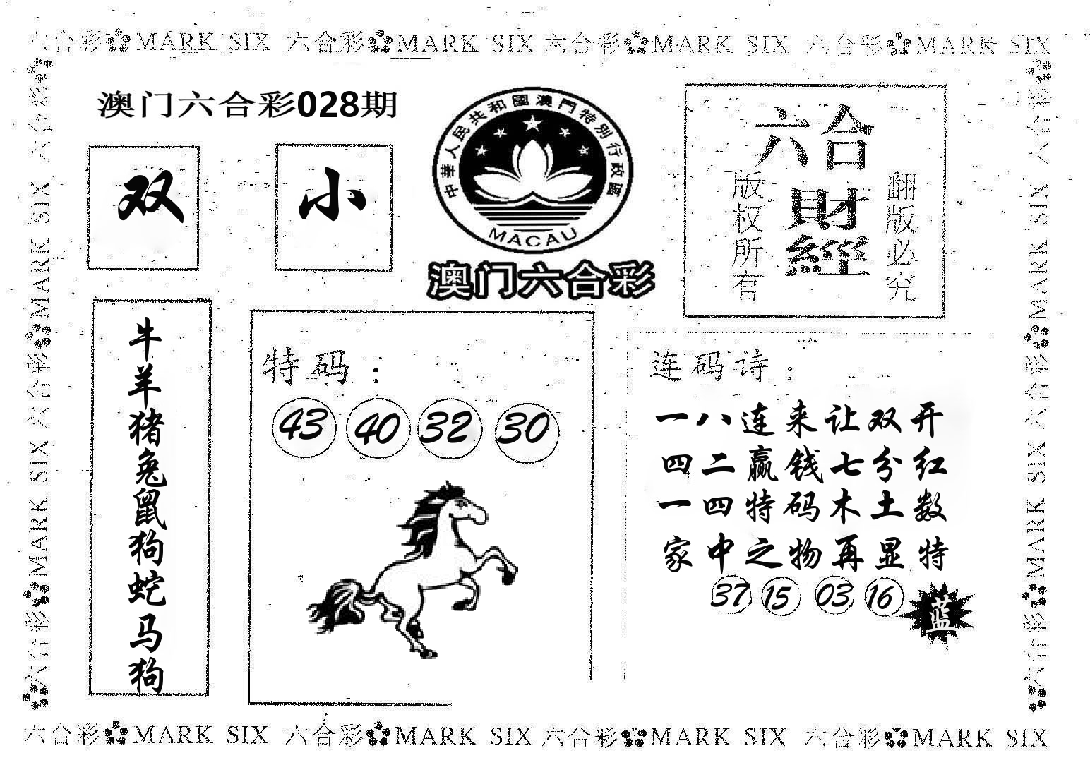 六合财经 第28期