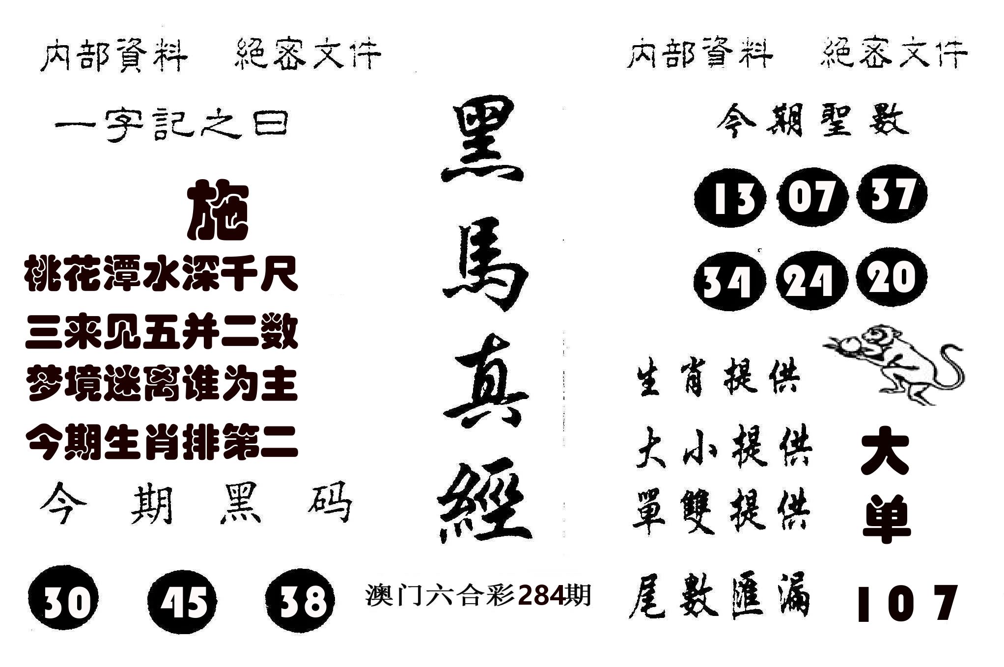 黑马真经 第284期