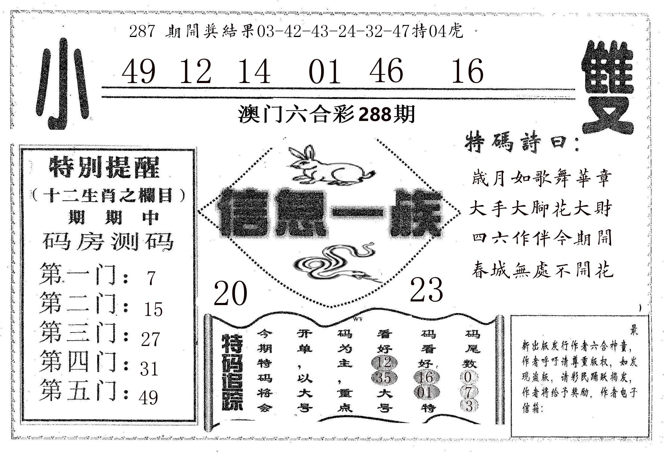 信息一族 第288期