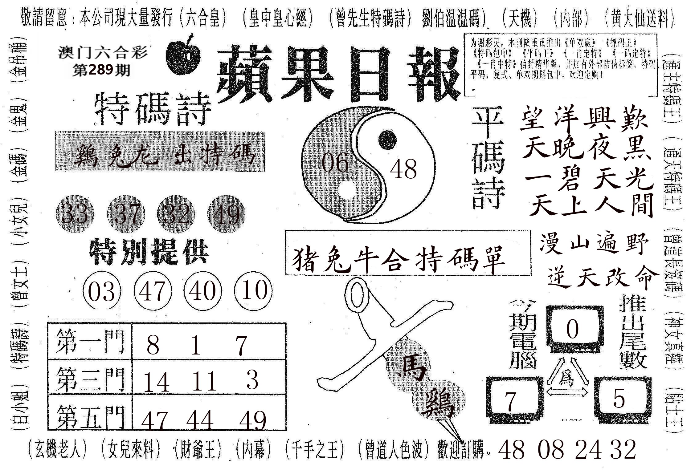新苹果日报 第289期