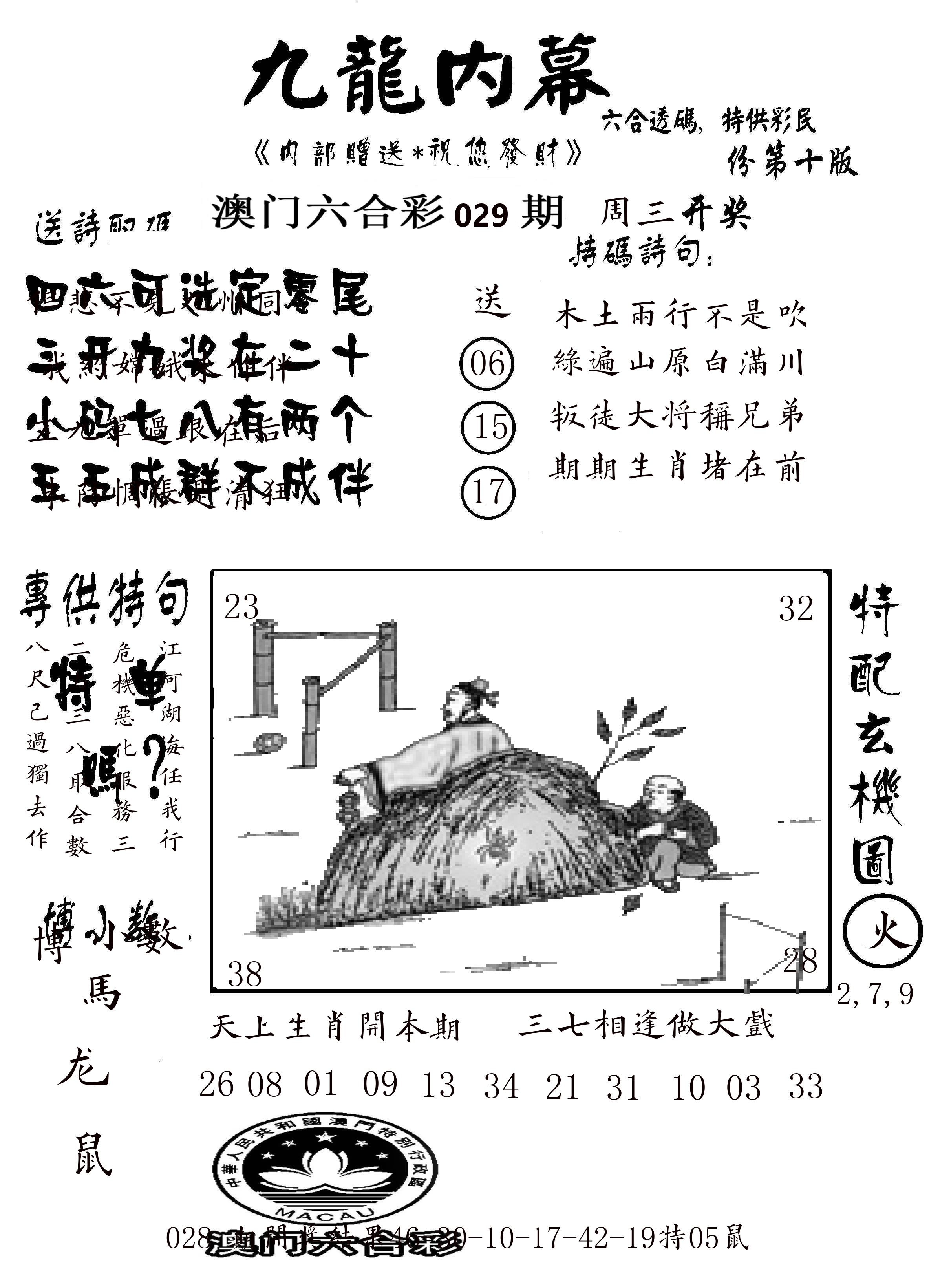 澳门传真2 第29期