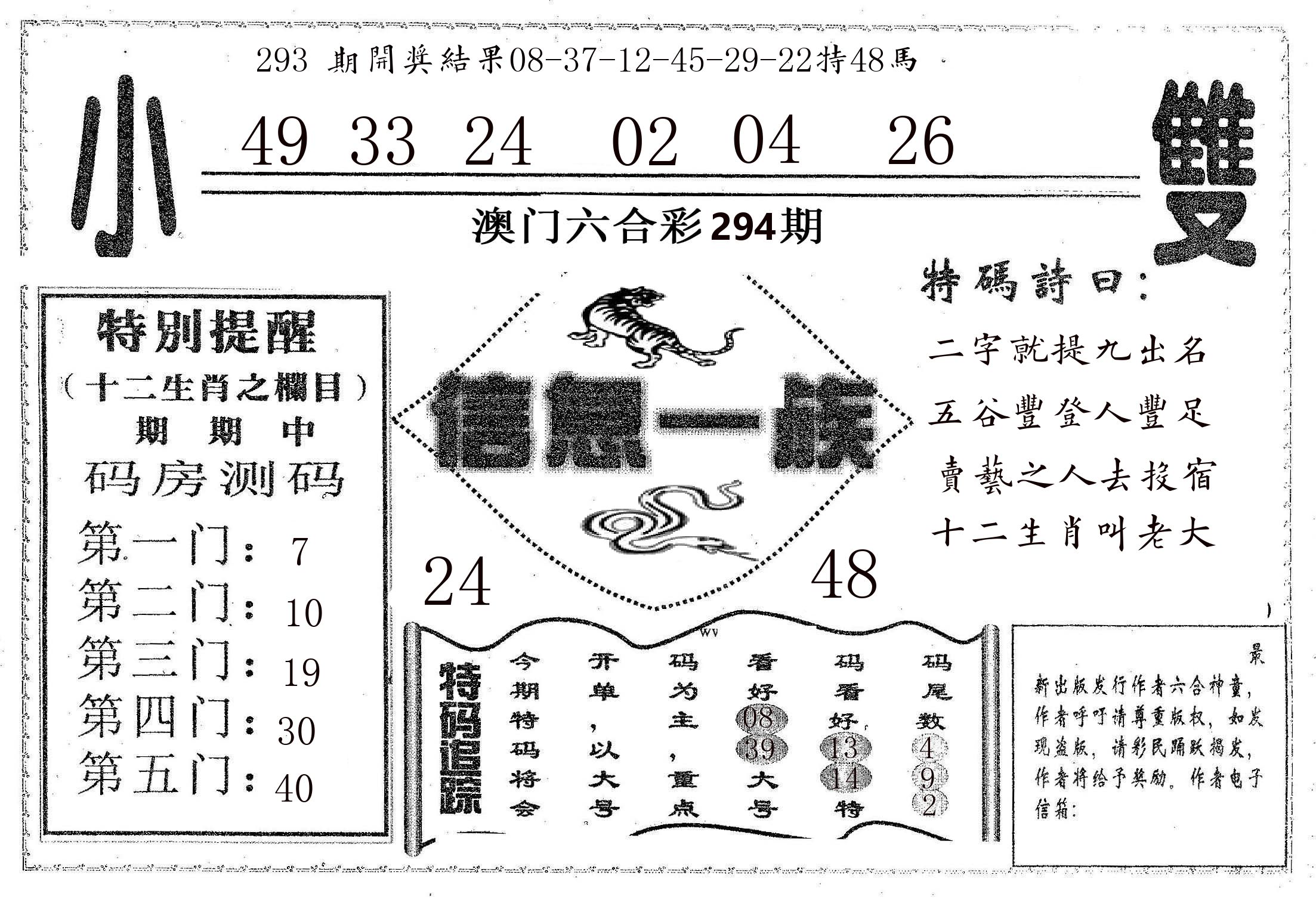 信息一族 第294期