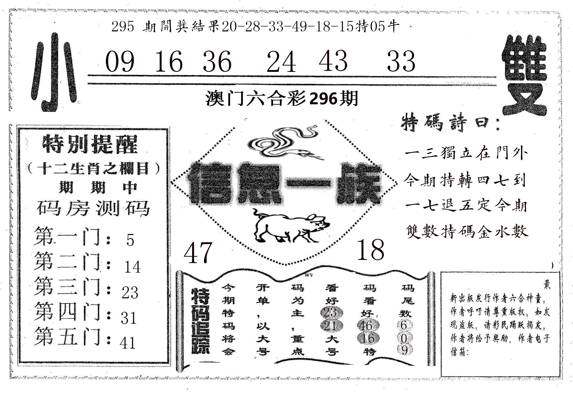 信息一族 第296期