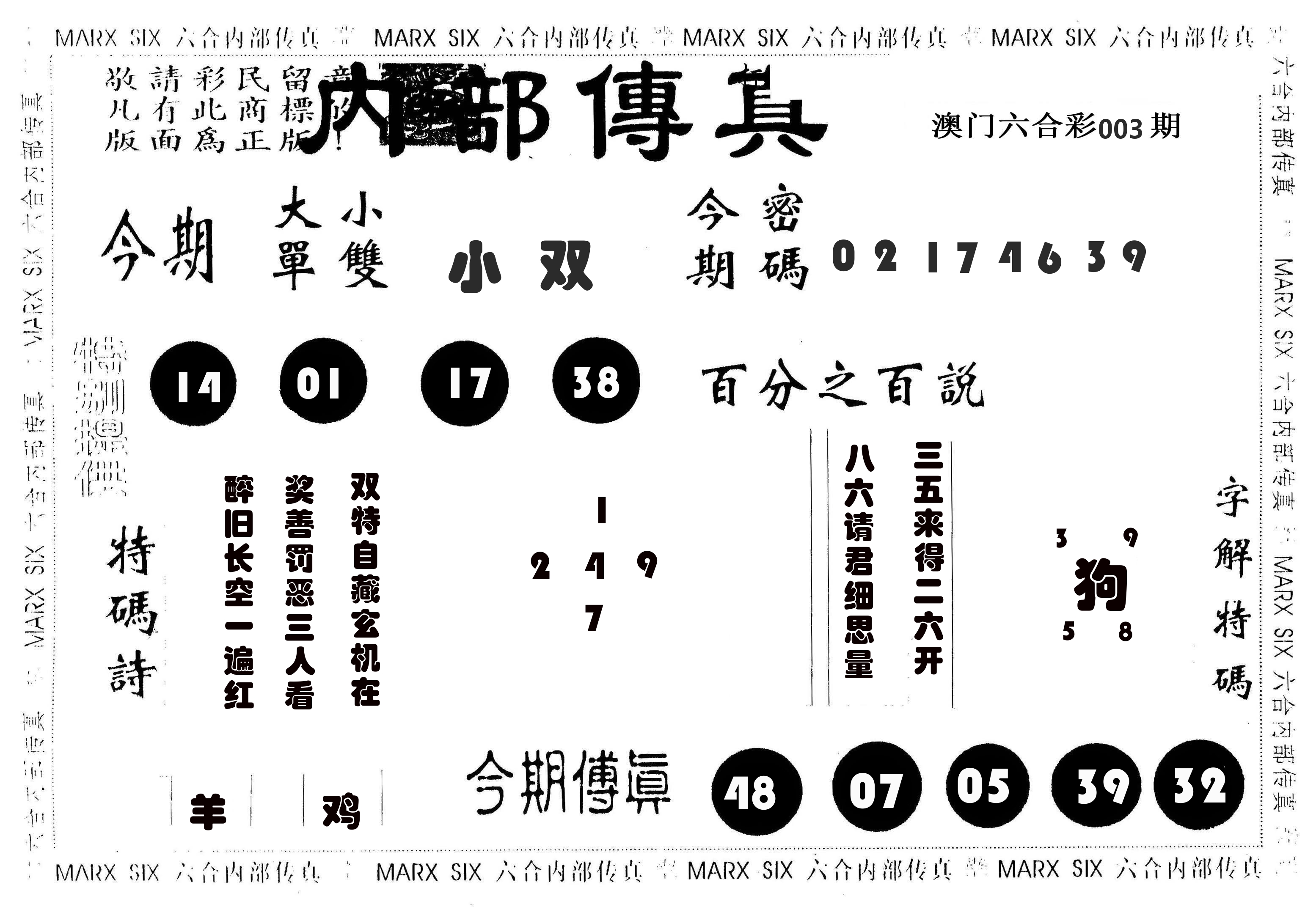 内部传真 第3期